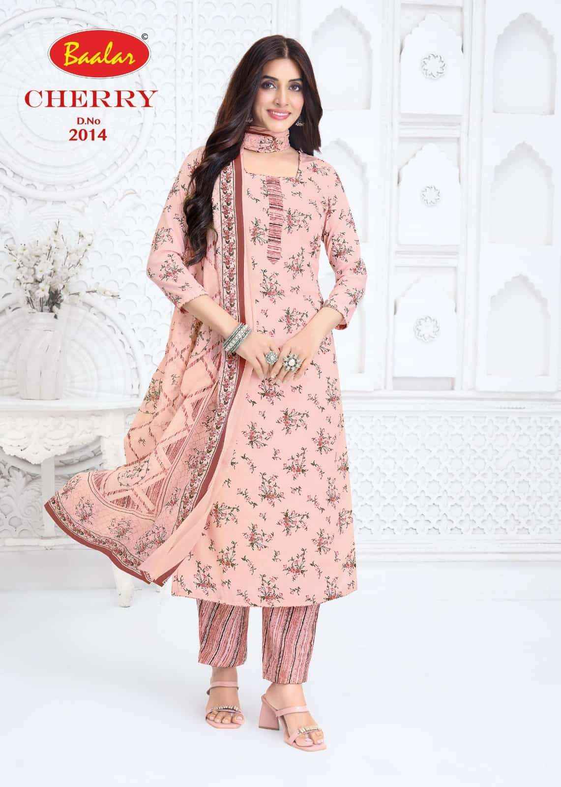 Baalar Cherry Vol 2 Pure Lawn Cotton Dress Material _ Manufacturer Price Online ( 12 Pcs Catalog )