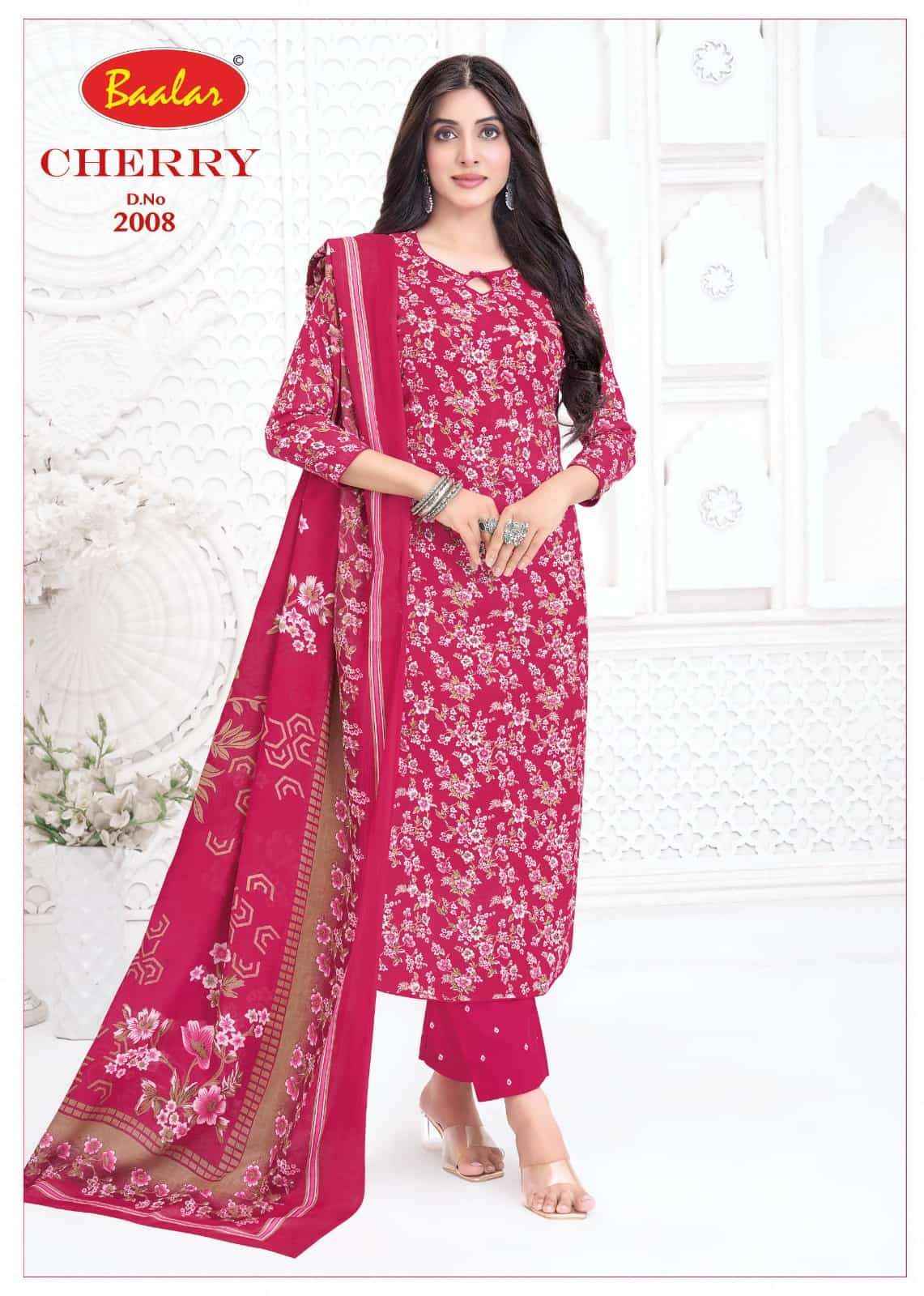 Baalar Cherry Vol 2 Pure Lawn Cotton Dress Material _ Manufacturer Price Online ( 12 Pcs Catalog )