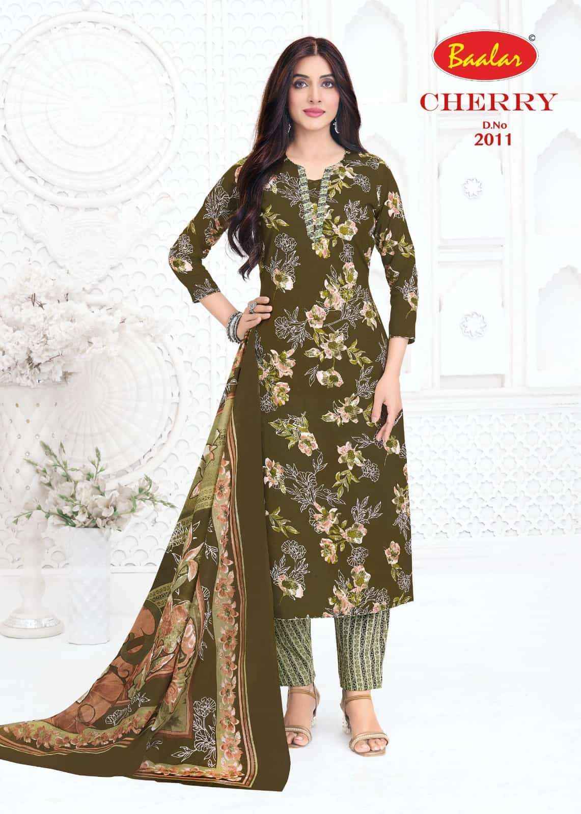 Baalar Cherry Vol 2 Pure Lawn Cotton Dress Material _ Manufacturer Price Online ( 12 Pcs Catalog )