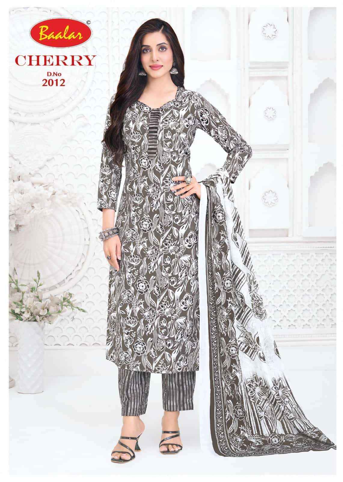 Baalar Cherry Vol 2 Pure Lawn Cotton Dress Material _ Manufacturer Price Online ( 12 Pcs Catalog )