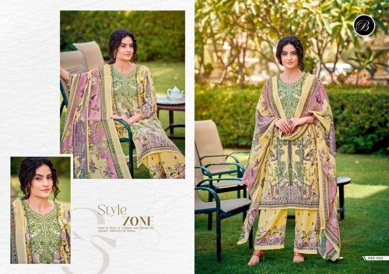 Belliza Dilshad Vol 6 Viscose Rayon Dress Material _Wholesale Surat Rate ( 8 Pcs Catalog )