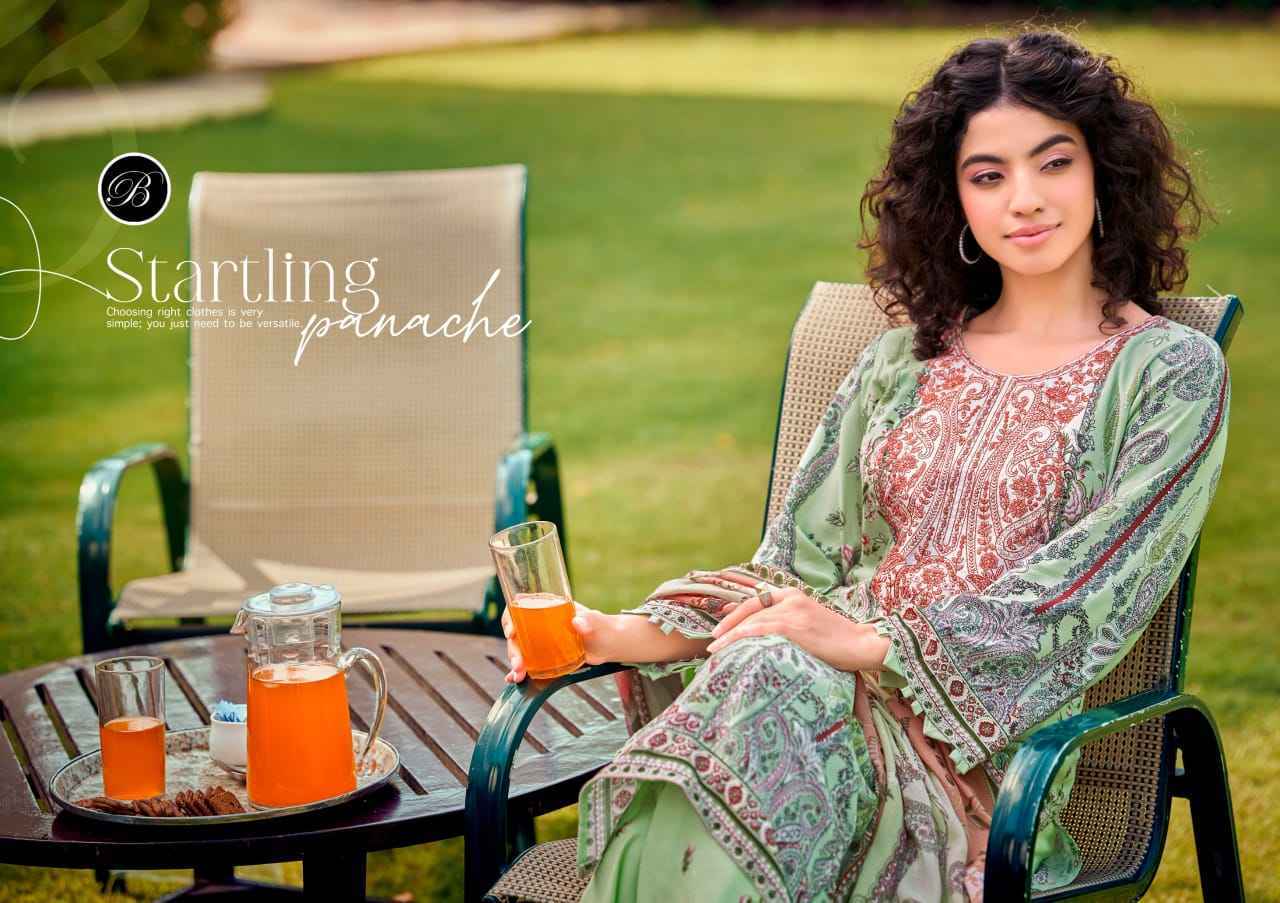 Belliza Dilshad Vol 6 Viscose Rayon Dress Material _Wholesale Surat Rate ( 8 Pcs Catalog )