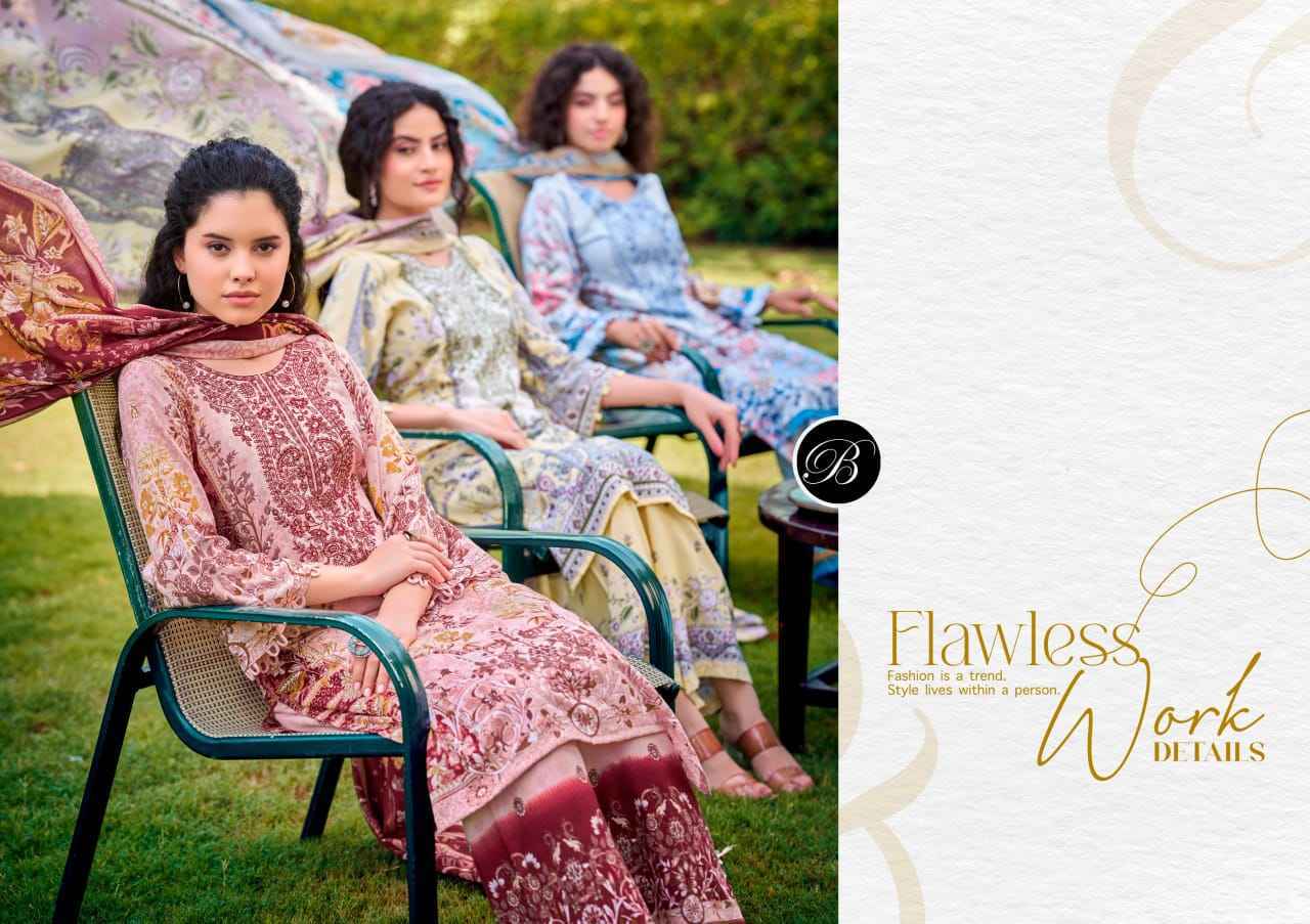 Belliza Dilshad Vol 6 Viscose Rayon Dress Material _Wholesale Surat Rate ( 8 Pcs Catalog )
