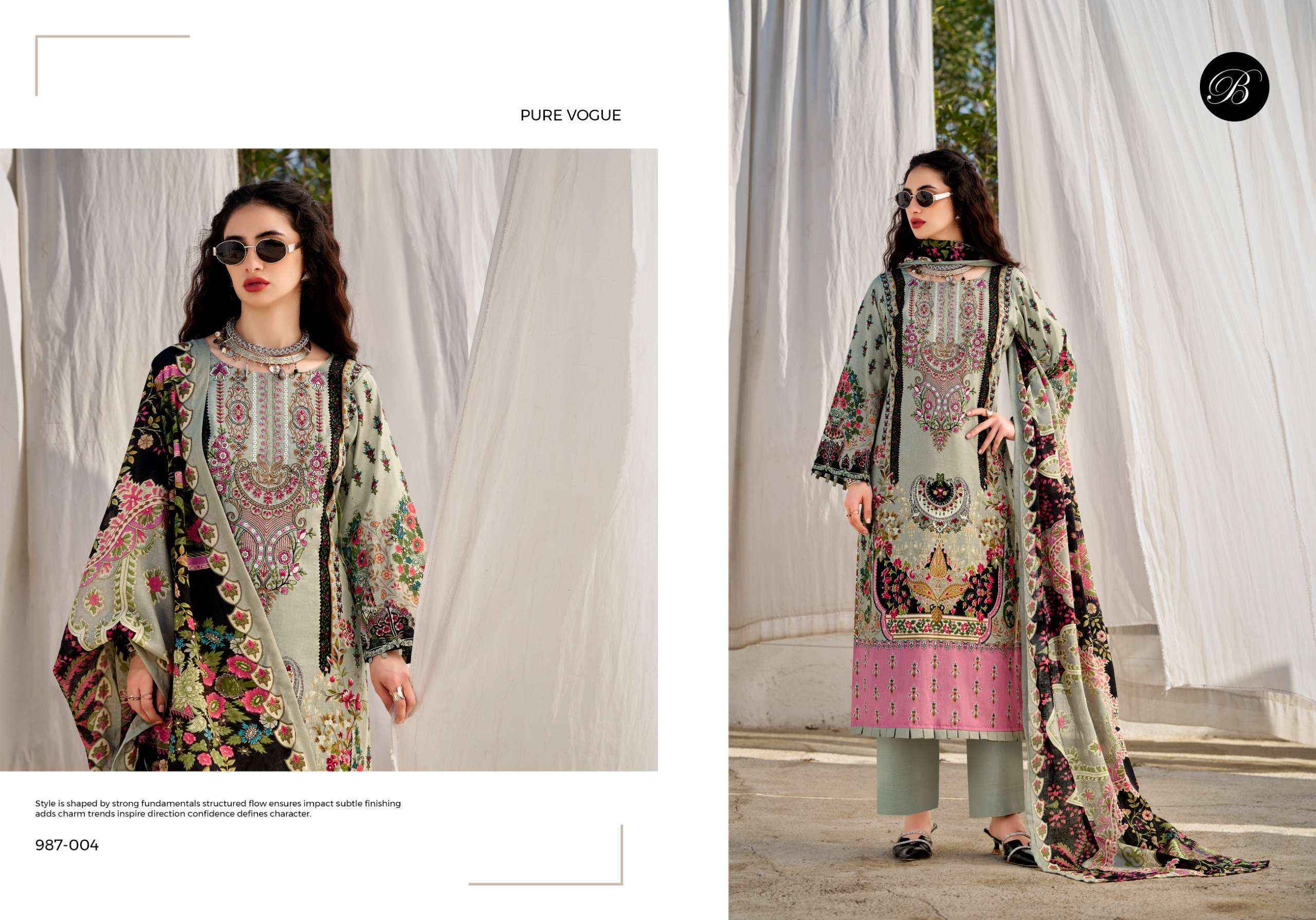 Belliza Naira Vol 147 Wholesale - New Catalogue Wholesale Price ( 8 pcs Catalogue )