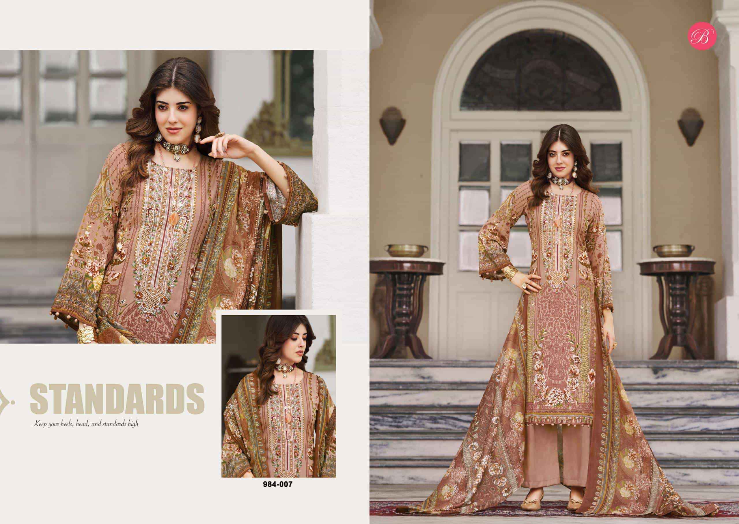 Belliza Riwayat Vol 18 Rayon - Ladies suits manufacturers in Surat with price  ( 8 Pcs Catalogue )