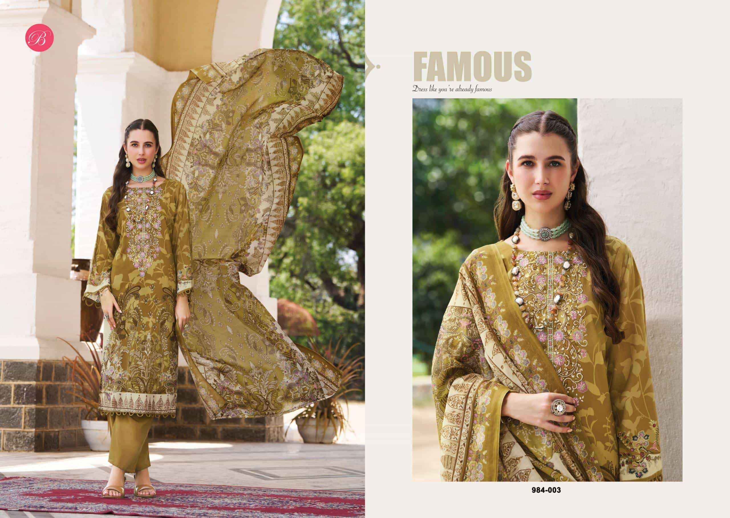 Belliza Riwayat Vol 18 Rayon - Ladies suits manufacturers in Surat with price  ( 8 Pcs Catalogue )