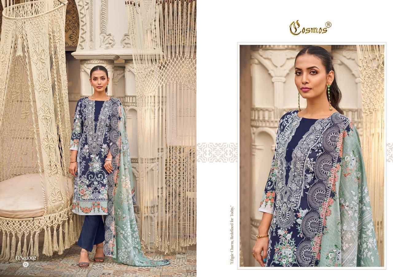 Cosmos Needle Wonder Vol 1 Nx Lawn Cotton Dress Material _ Wholesale Surat Rate ( 6 Pcs Catalog )