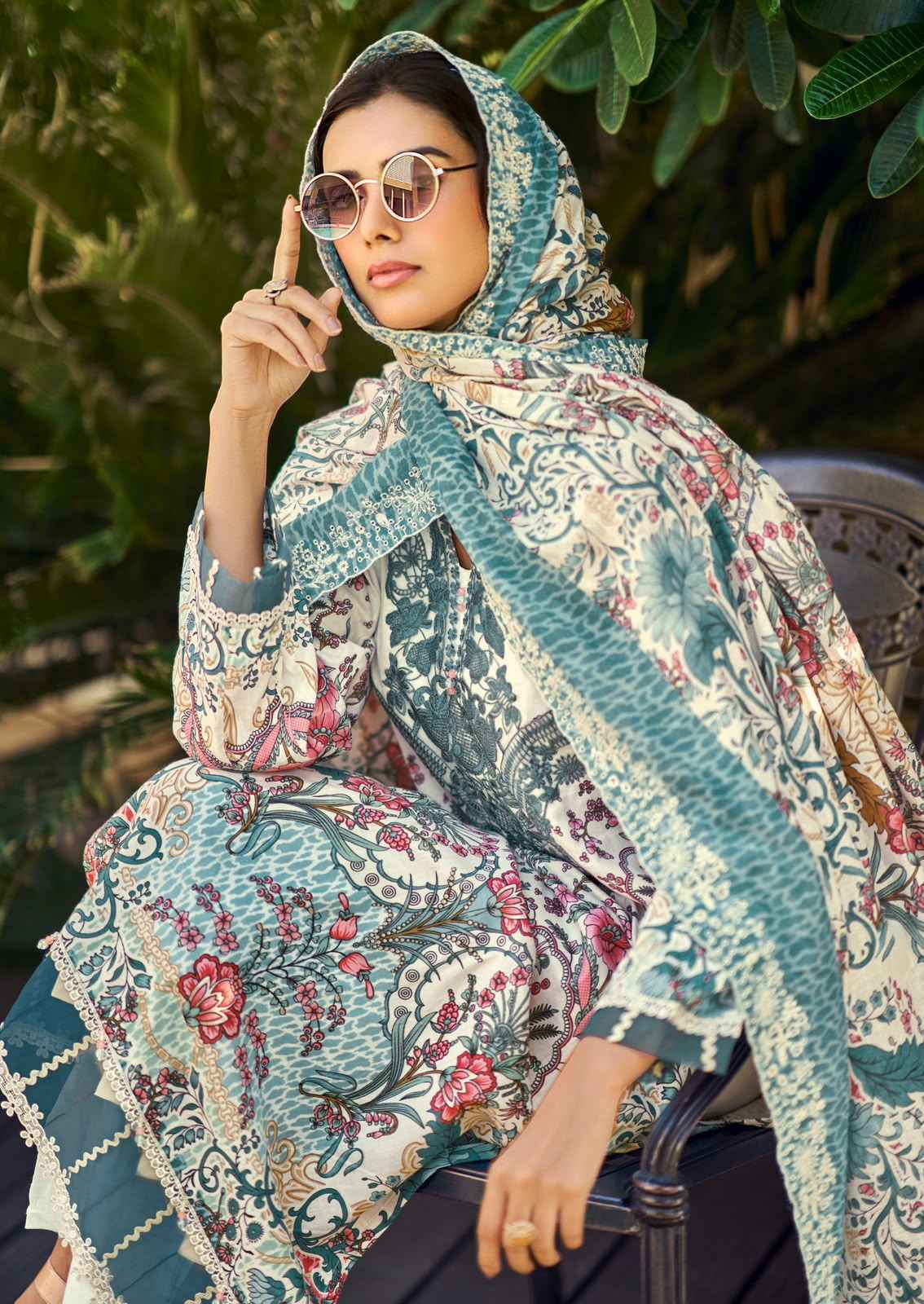 Cosmos Needle Wonder Vol 5 Wholesale - Ladies Pakistani Dress Material ( 8 pcs Catalogue )