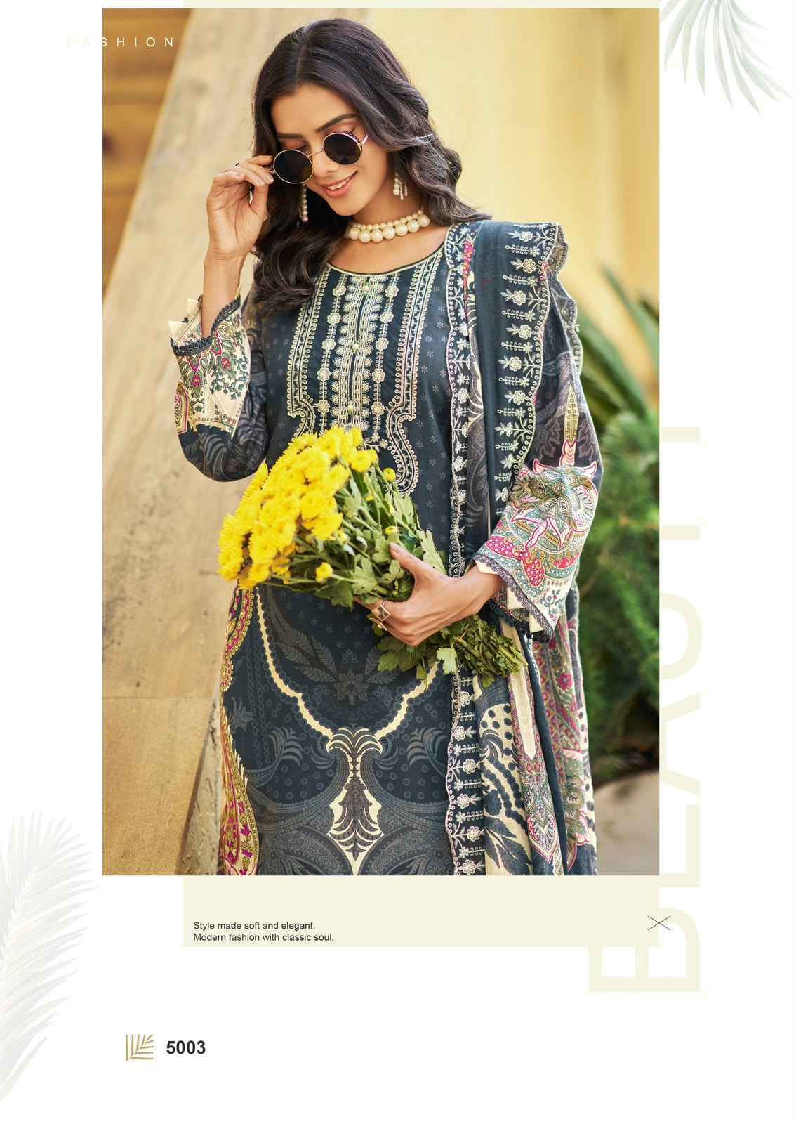 Cosmos Needle Wonder Vol 5 Wholesale - Ladies Pakistani Dress Material ( 8 pcs Catalogue )