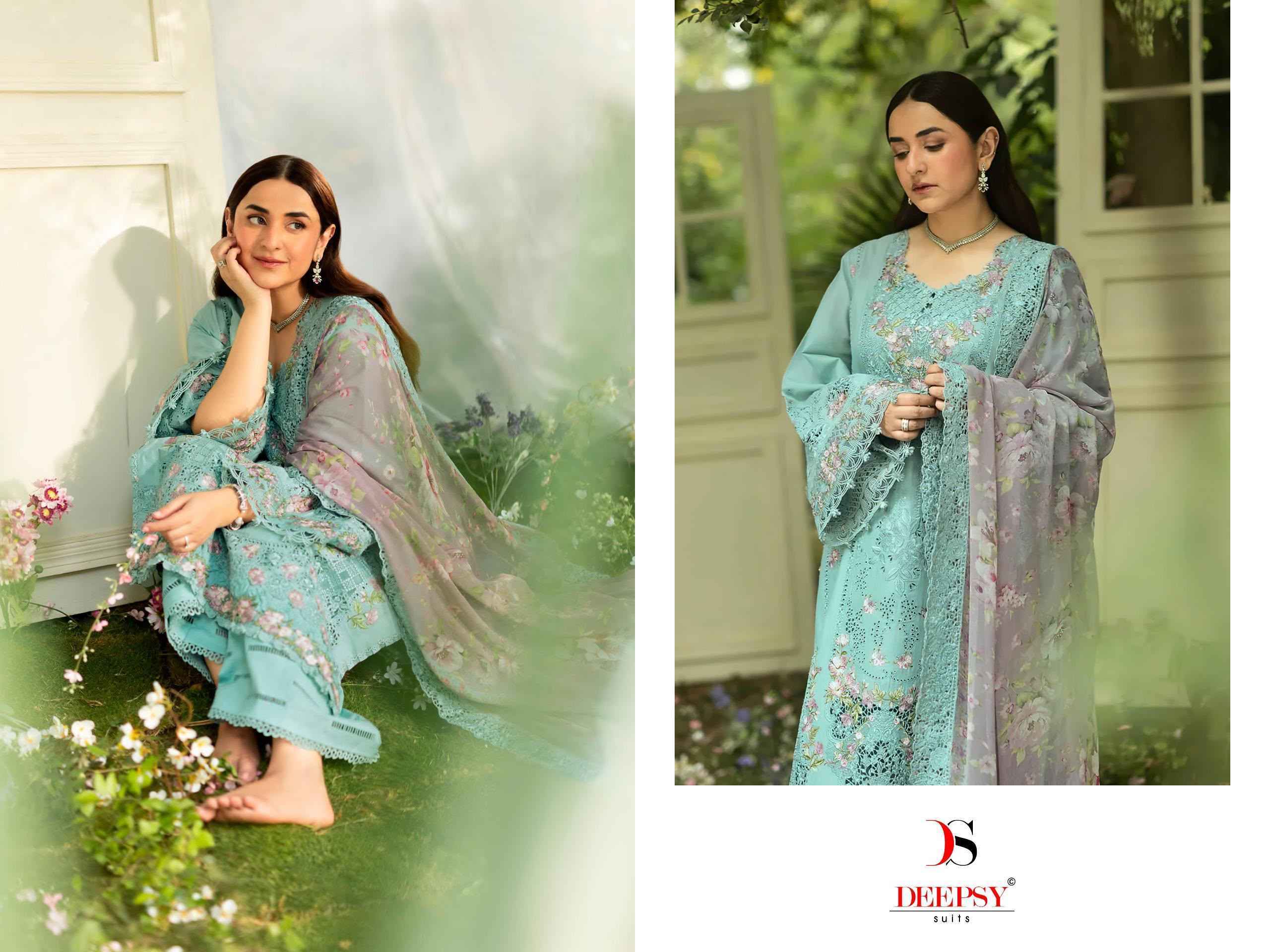 Deepsy Elaf Premium Vol 6 Wholesale - Buy Pakistani  Dress Material ( 6 pcs Catalogue )