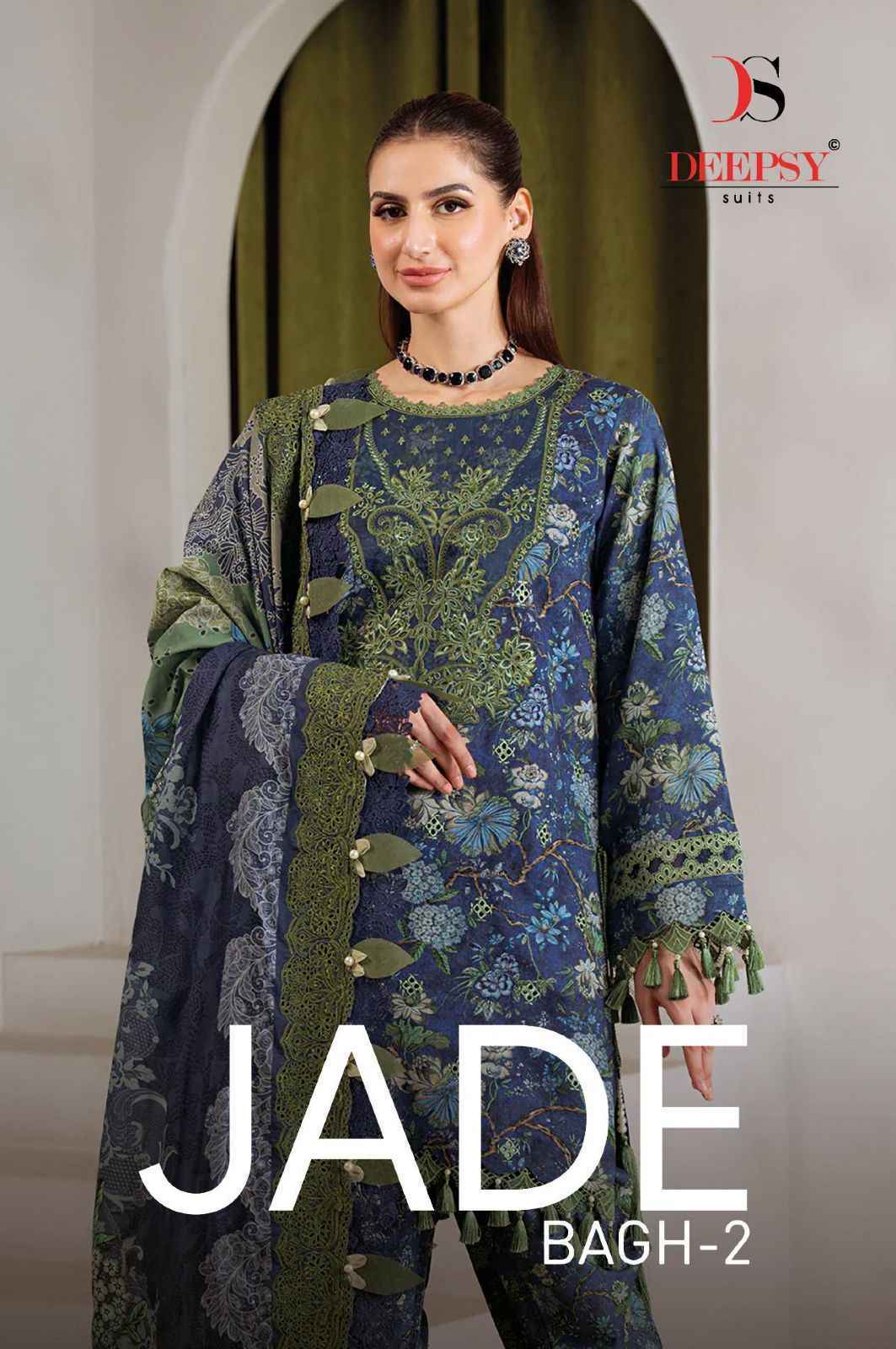 Deepsy Jade Bagh Vol 2 Cotton Dress Material _ Wholesale Online Women Clothing ( 8 Pcs Catalog )