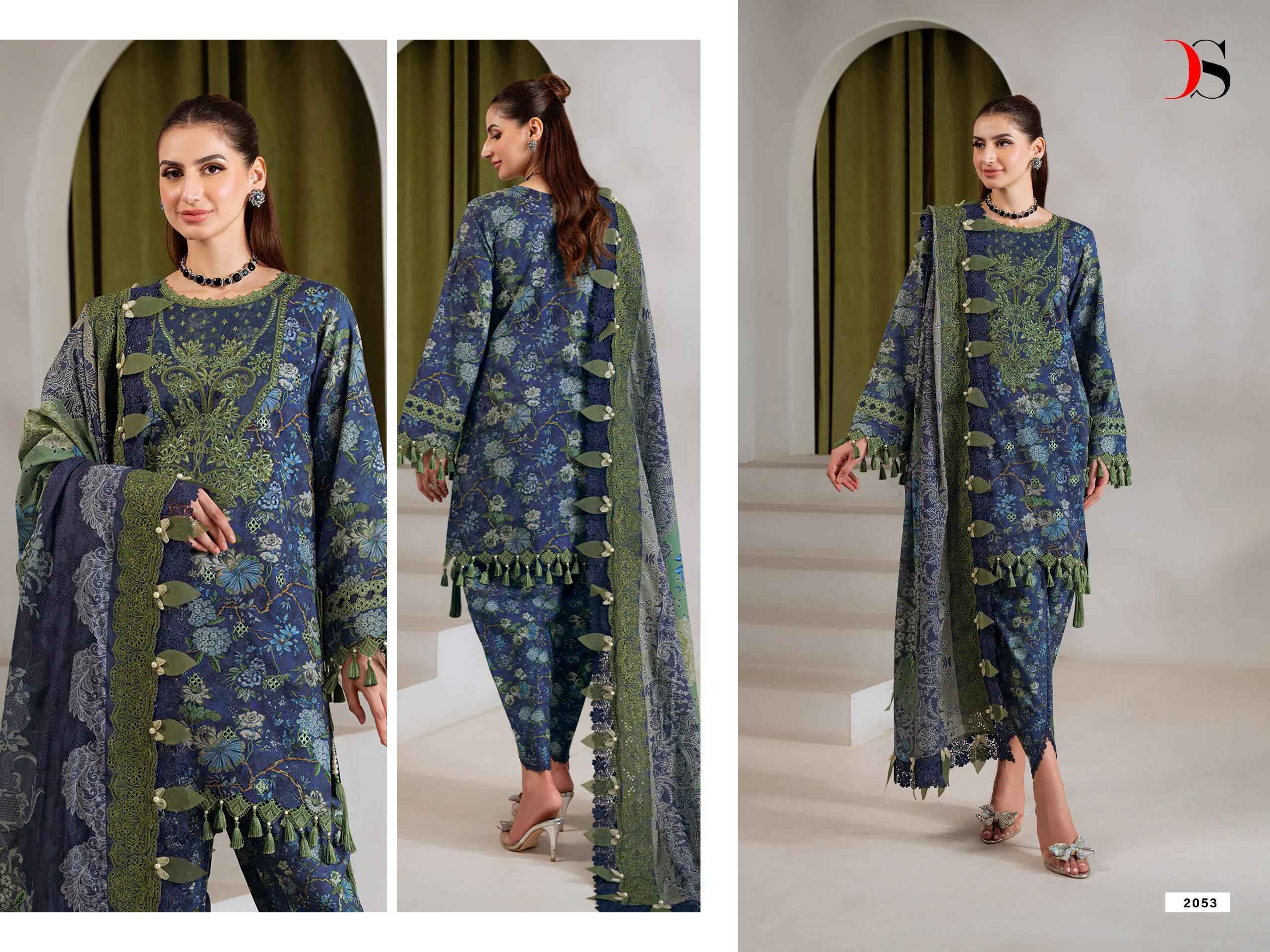 Deepsy Jade Bagh Vol 2 Cotton Dress Material _ Wholesale Online Women Clothing ( 8 Pcs Catalog )