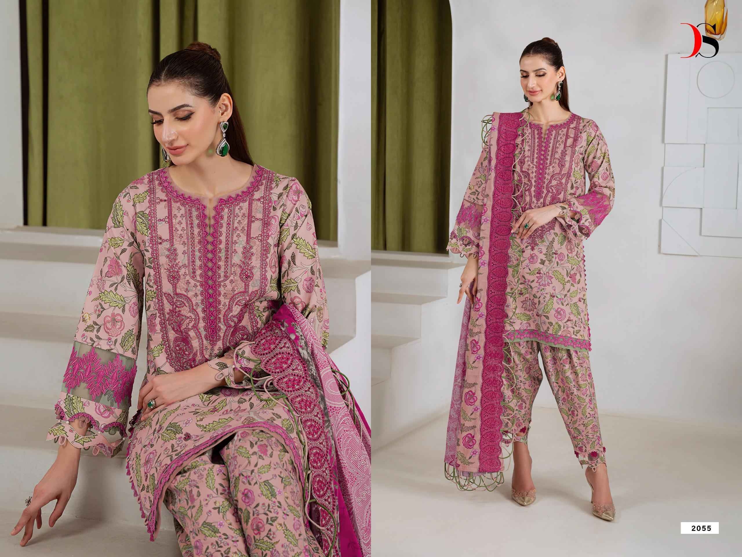 Deepsy Jade Bagh Vol 2 Cotton Dress Material _ Wholesale Online Women Clothing ( 8 Pcs Catalog )