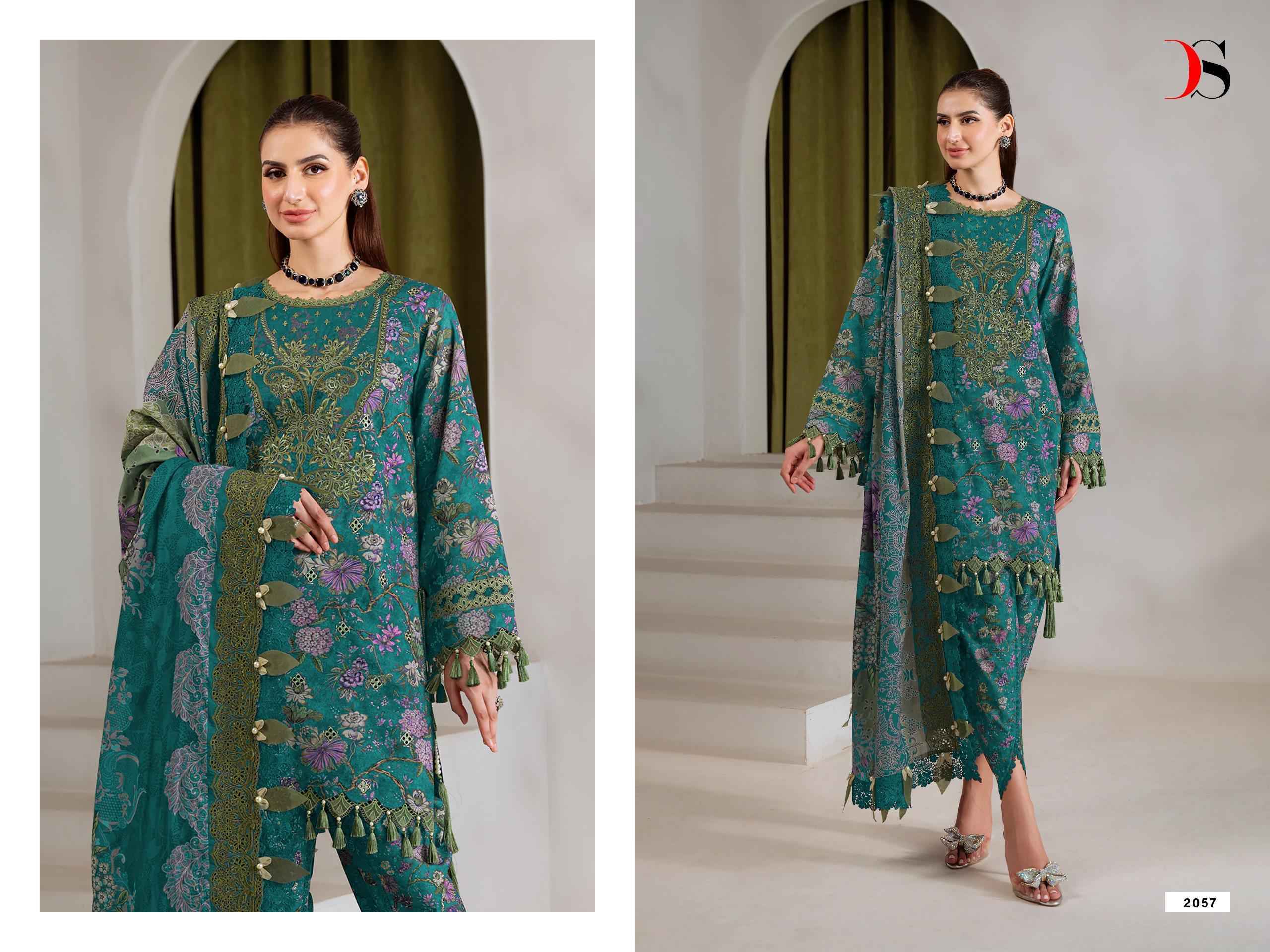 Deepsy Jade Bagh Vol 2 Cotton Dress Material _ Wholesale Online Women Clothing ( 8 Pcs Catalog )