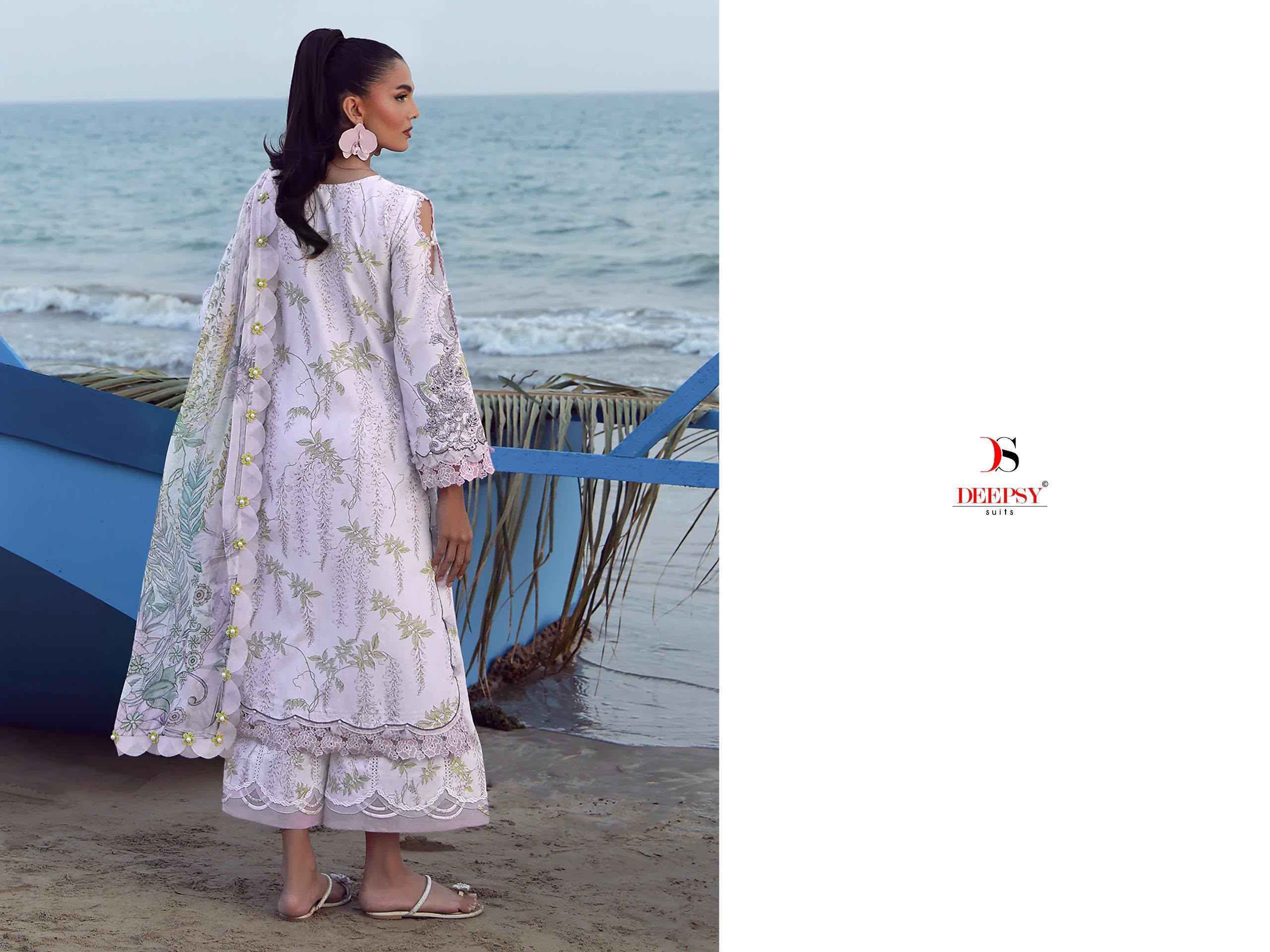 Deepsy Jade Flora Premium Vol 2 Cotton Dress Material Wholesale ( 8 pcs Catalogue )