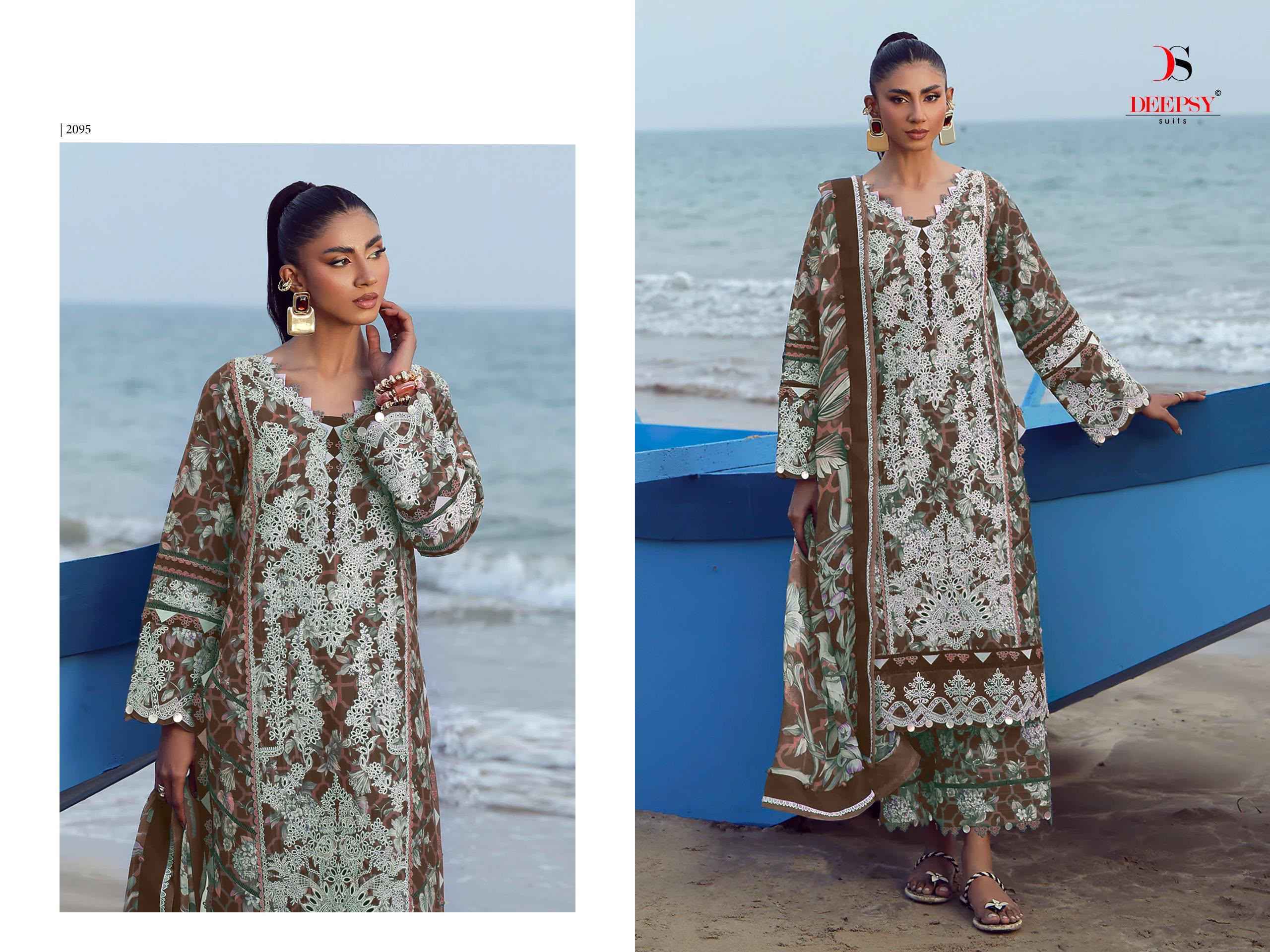 Deepsy Jade Flora Premium Vol 2 Cotton Dress Material Wholesale ( 8 pcs Catalogue )