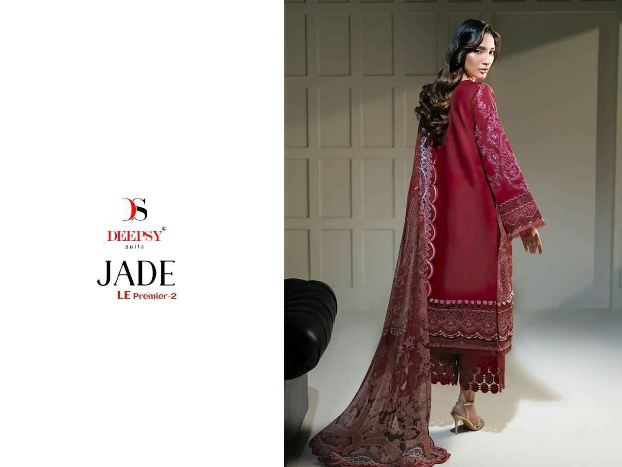 Deepsy Jade Le Premier Vol 2 Cotton Dress Material _ Wholesale Boutique Items ( 4 Pcs Catalog )