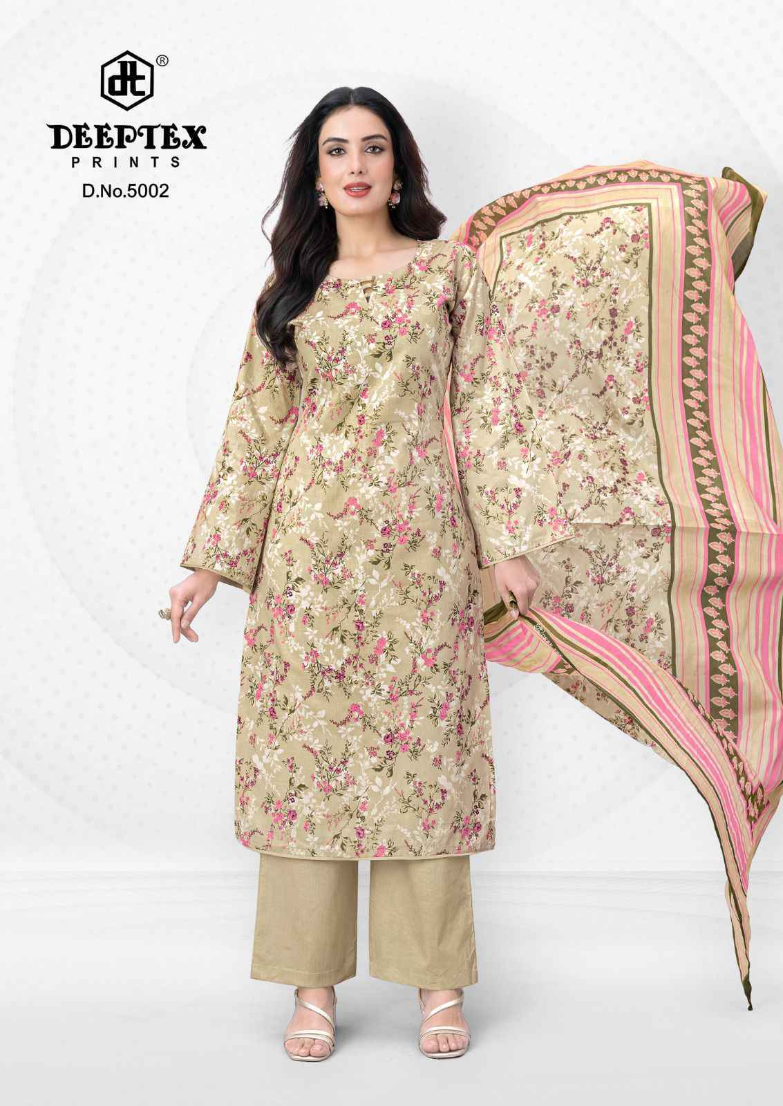 Deeptex Aalia Afreen Vol 5 Cotton Dress Material Wholesale Surat Rate ( 8 Pcs Catalog )