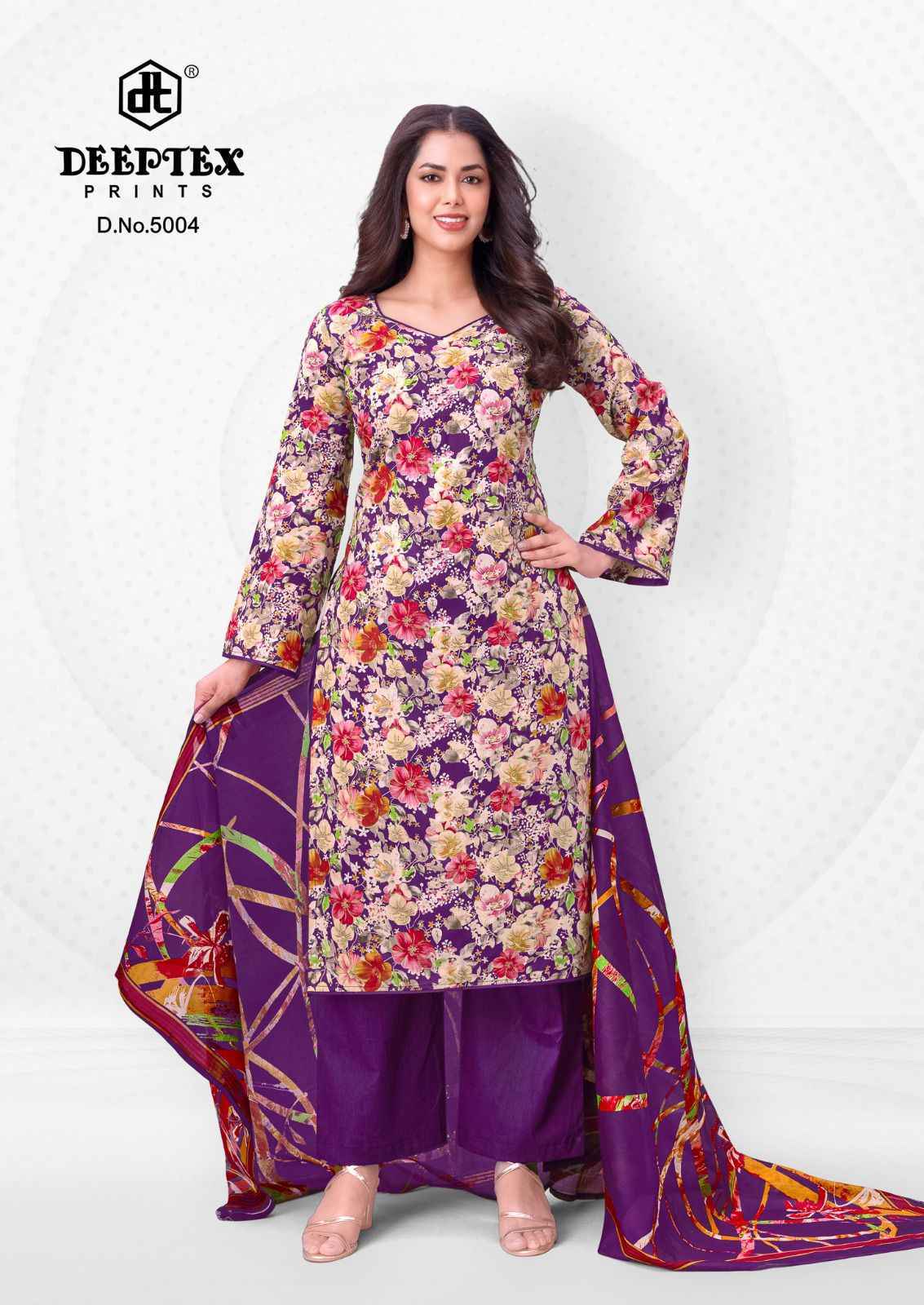 Deeptex Aalia Afreen Vol 5 Cotton Dress Material Wholesale Surat Rate ( 8 Pcs Catalog )