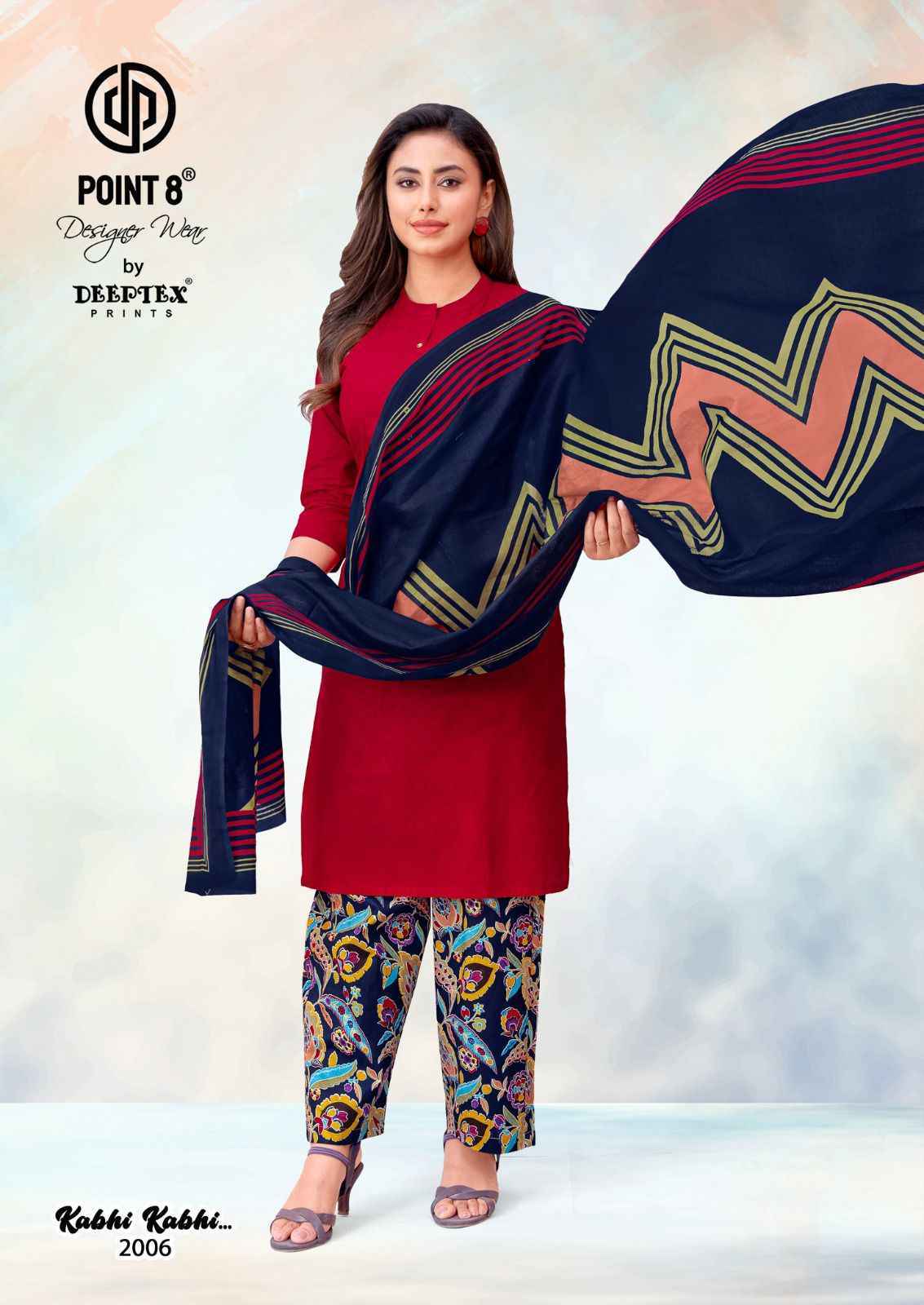 Deeptex Kabhi Kabhi Vol 2 Wholesale Readymade Cotton Suits ( 8 pcs Catalogue )
