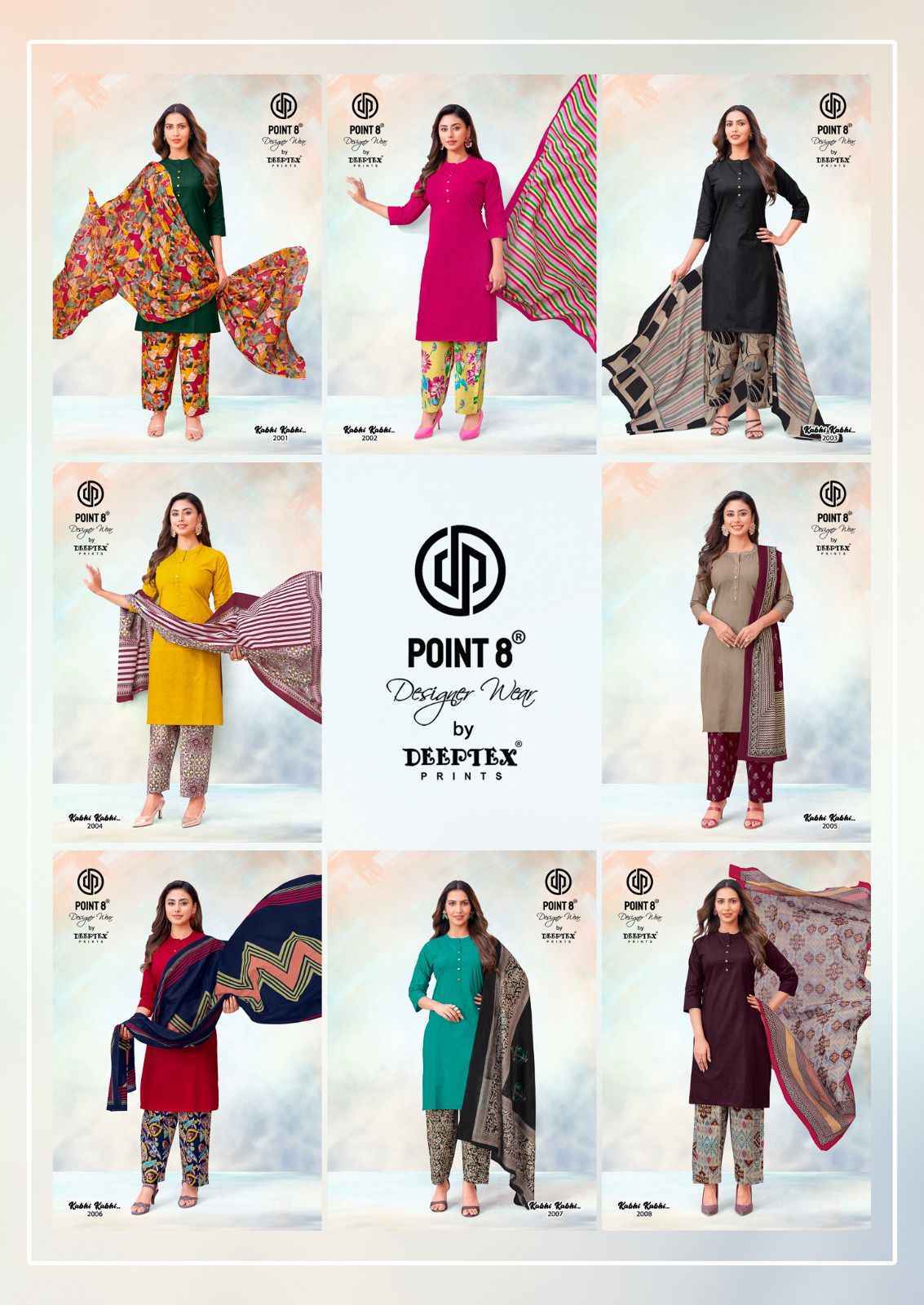 Deeptex Kabhi Kabhi Vol 2 Wholesale Readymade Cotton Suits ( 8 pcs Catalogue )