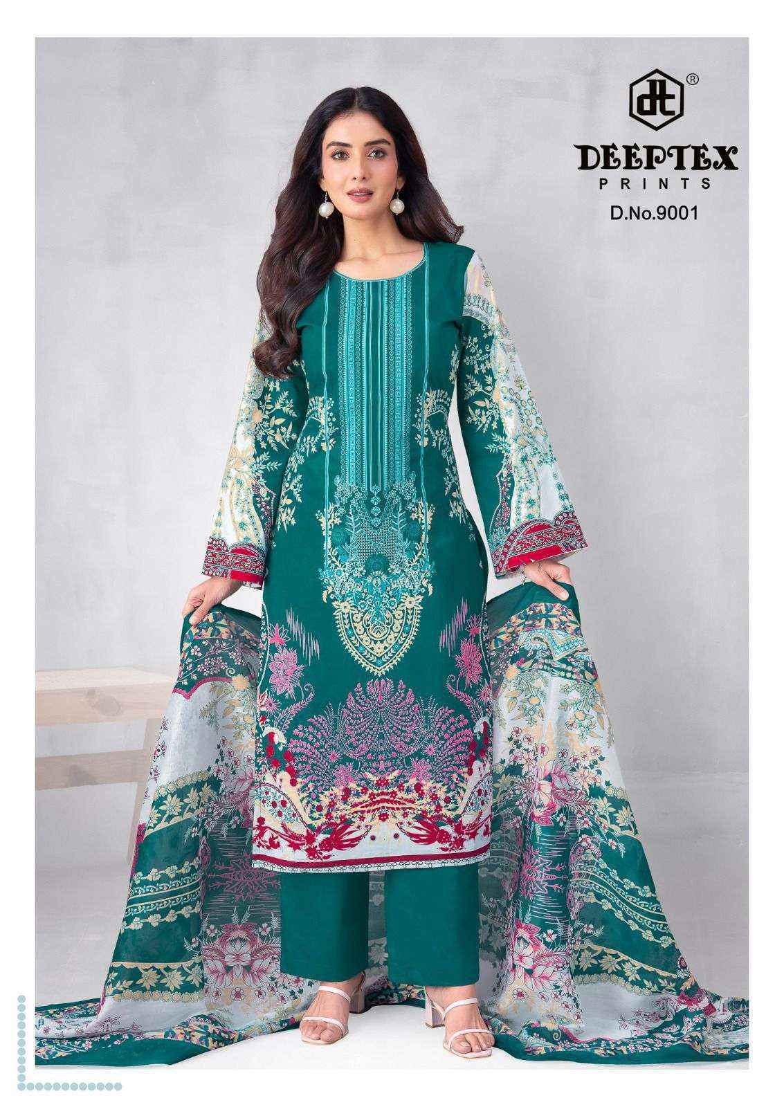 Deeptex Roohi Zara Vol 9 Wholesale Price - Surat Wholesale Shopping ( 8 Pcs Catalogue )