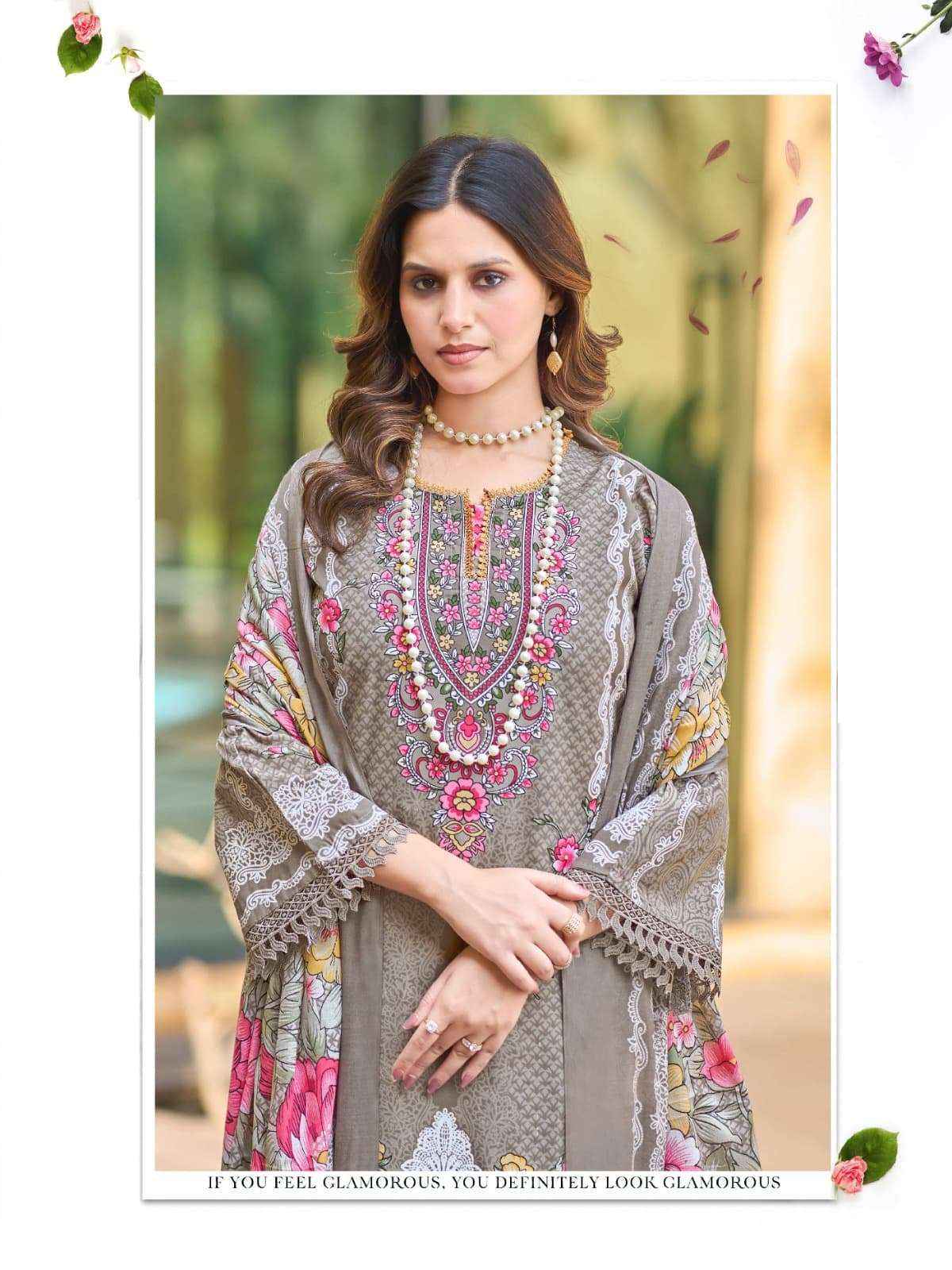 Ganesha Libaas Vol 13 Designer Prints Cotton Dress _ Wholesale Surat Rate ( 8 Pcs Catalog )