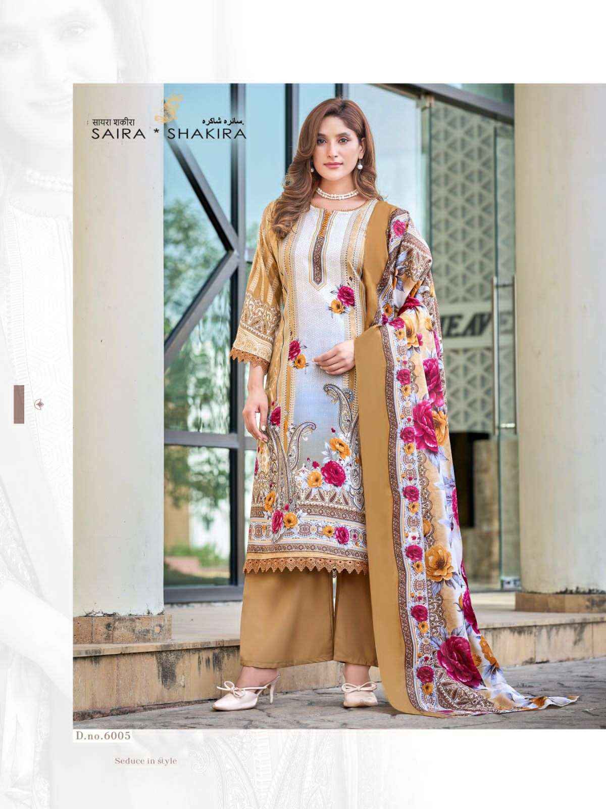 Ganesha Saira Shakira Vol 6 Cotton Printed Suit _ Wholesale Surat Collection ( 8 Pcs Catalog )