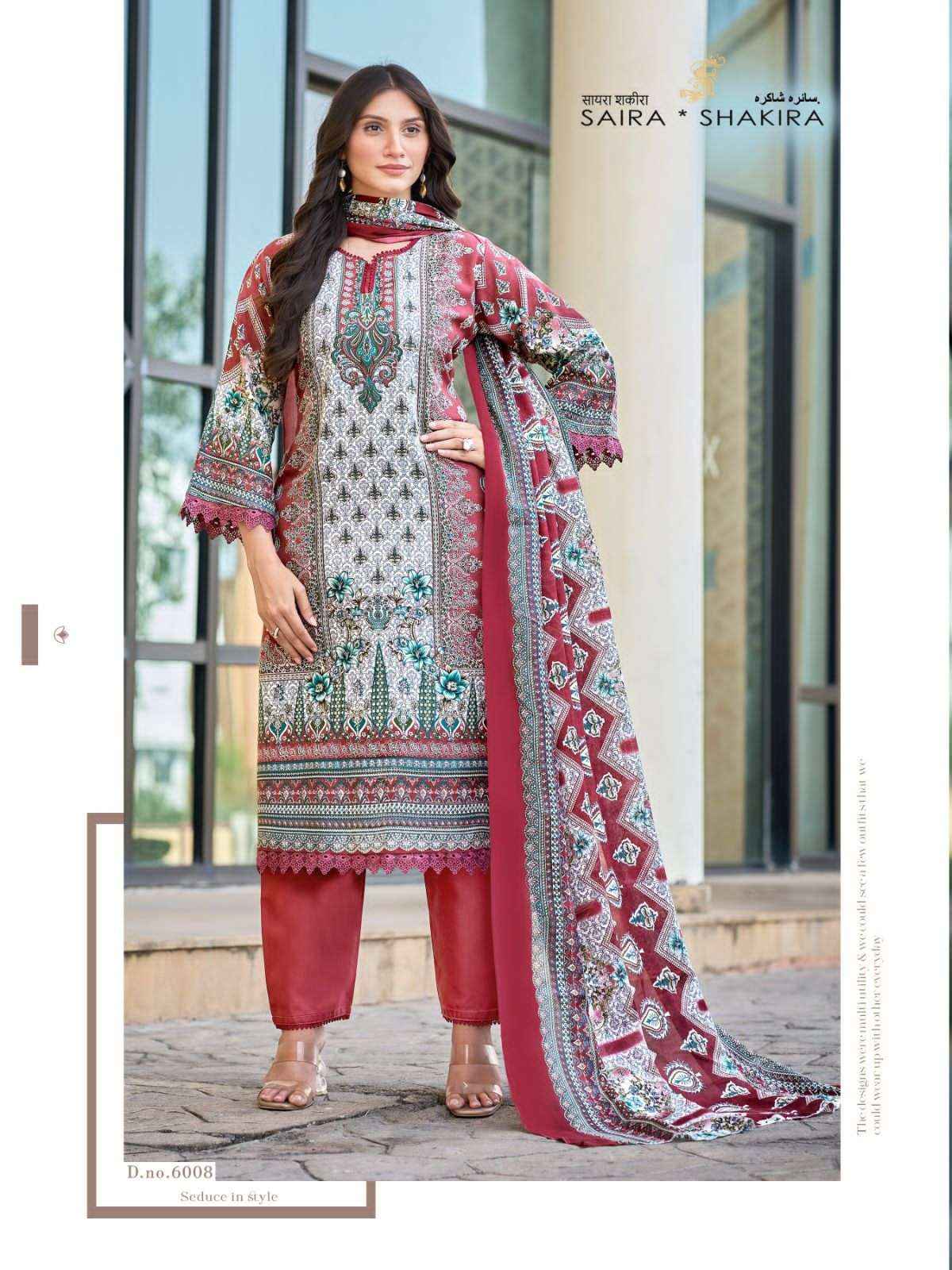 Ganesha Saira Shakira Vol 6 Cotton Printed Suit _ Wholesale Surat Collection ( 8 Pcs Catalog )