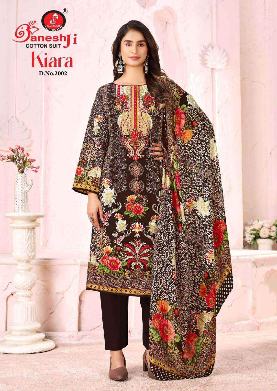 Ganeshji Kiara Vol 2 Cotton Pakistani Print Salwar Suit _ Wholesale Surat ( 8 Pcs Catalog )