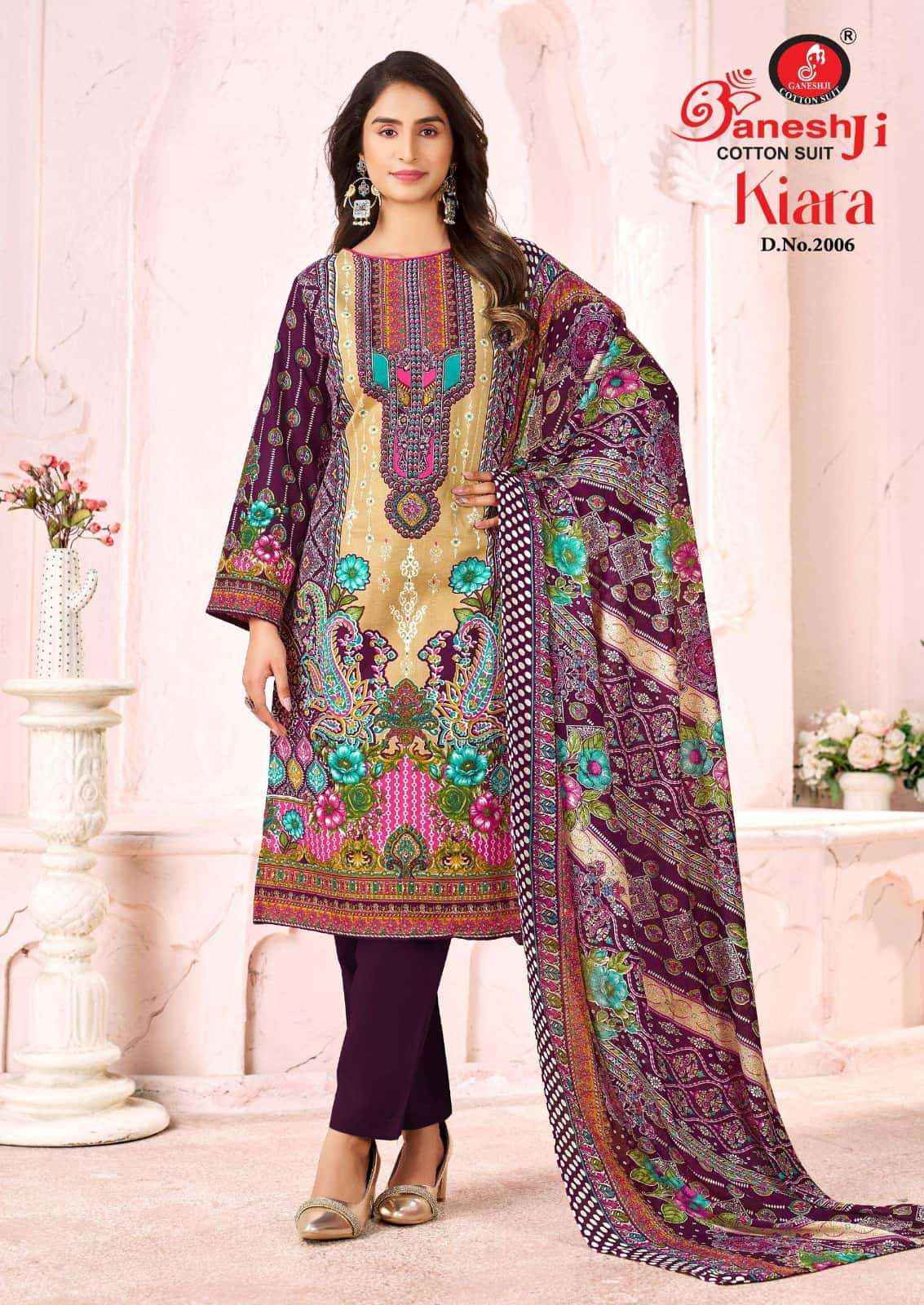 Ganeshji Kiara Vol 2 Cotton Pakistani Print Salwar Suit _ Wholesale Surat ( 8 Pcs Catalog )