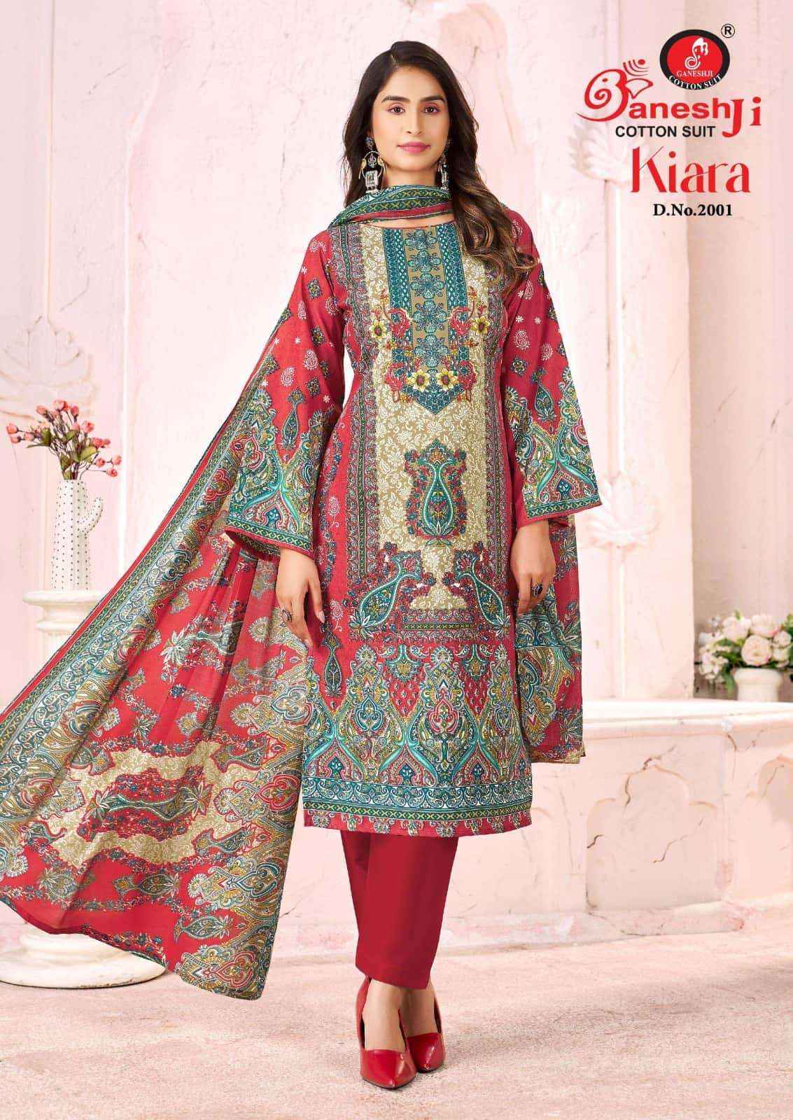 Ganeshji Kiara Vol 2 Cotton Pakistani Print Salwar Suit _ Wholesale Surat ( 8 Pcs Catalog )