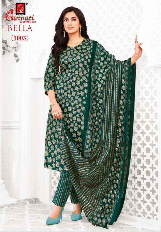 Ganpati Bella Patiyala Vol 10 Readymade Cotton Dress Surat Wholesale Rate ( 15 Pcs Catalog )