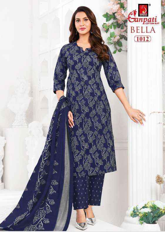Ganpati Bella Patiyala Vol 10 Readymade Cotton Dress Surat Wholesale Rate ( 15 Pcs Catalog )