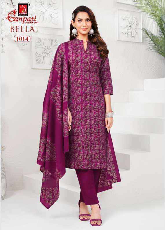 Ganpati Bella Patiyala Vol 10 Readymade Cotton Dress Surat Wholesale Rate ( 15 Pcs Catalog )