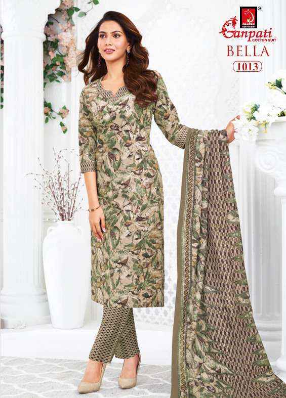 Ganpati Bella Patiyala Vol 10 Readymade Cotton Dress Surat Wholesale Rate ( 15 Pcs Catalog )