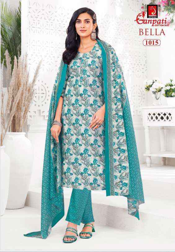 Ganpati Bella Patiyala Vol 10 Readymade Cotton Dress Surat Wholesale Rate ( 15 Pcs Catalog )