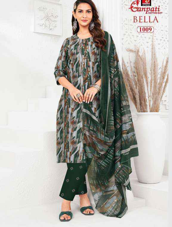 Ganpati Bella Patiyala Vol 10 Readymade Cotton Dress Surat Wholesale Rate ( 15 Pcs Catalog )