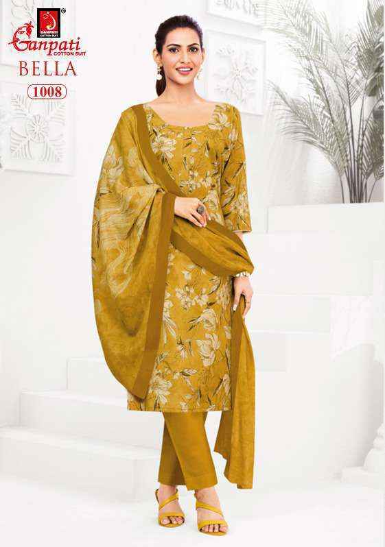 Ganpati Bella Patiyala Vol 10 Readymade Cotton Dress Surat Wholesale Rate ( 15 Pcs Catalog )