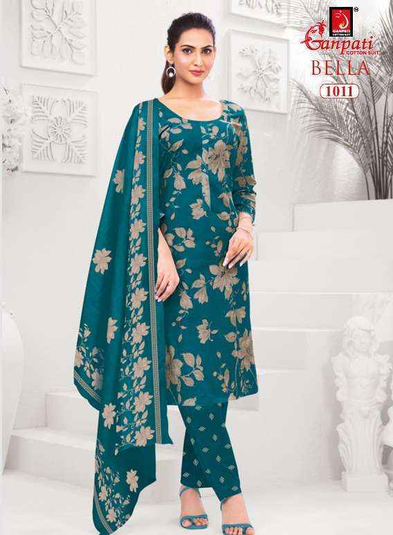 Ganpati Bella Patiyala Vol 10 Readymade Cotton Dress Surat Wholesale Rate ( 15 Pcs Catalog )