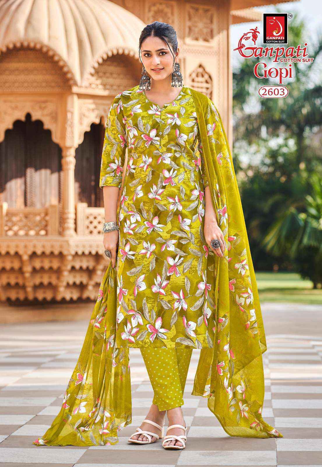 Ganpati Gopi Vol 15 Readymade Cotton Dress Wholesale Surat Rate ( 15 Pcs Catalog )