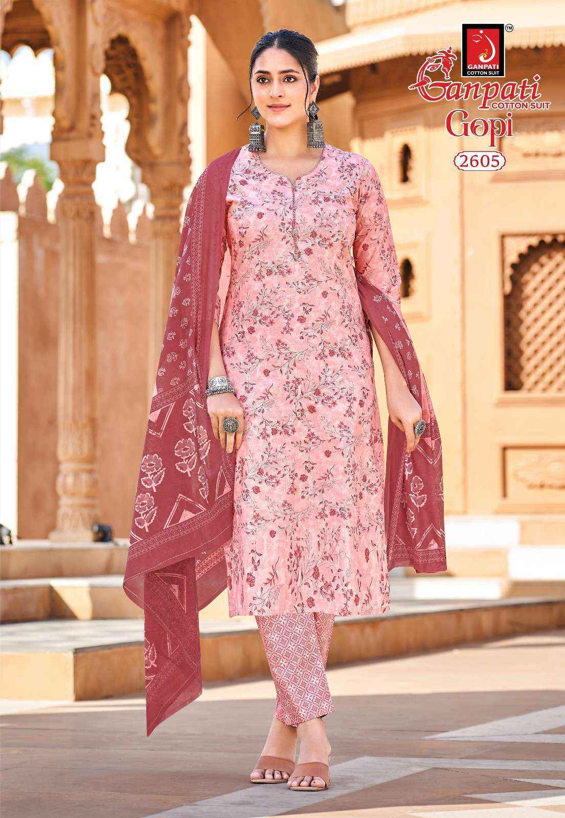 Ganpati Gopi Vol 15 Readymade Cotton Dress Wholesale Surat Rate ( 15 Pcs Catalog )