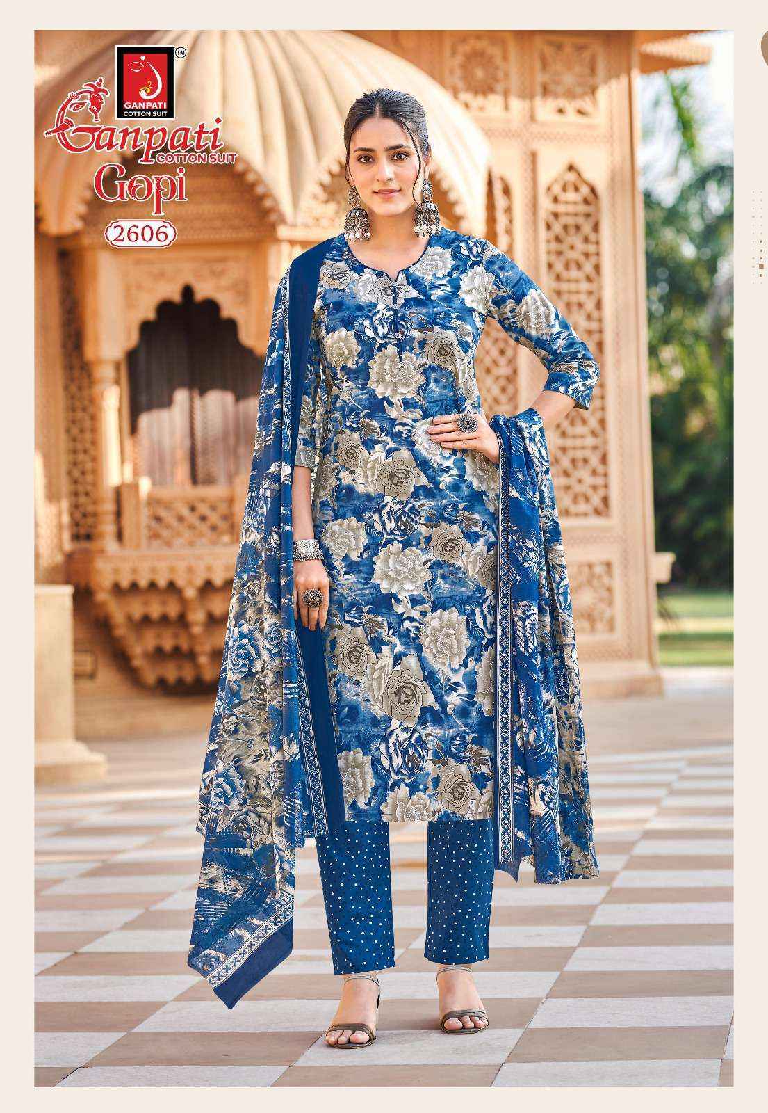 Ganpati Gopi Vol 15 Readymade Cotton Dress Wholesale Surat Rate ( 15 Pcs Catalog )