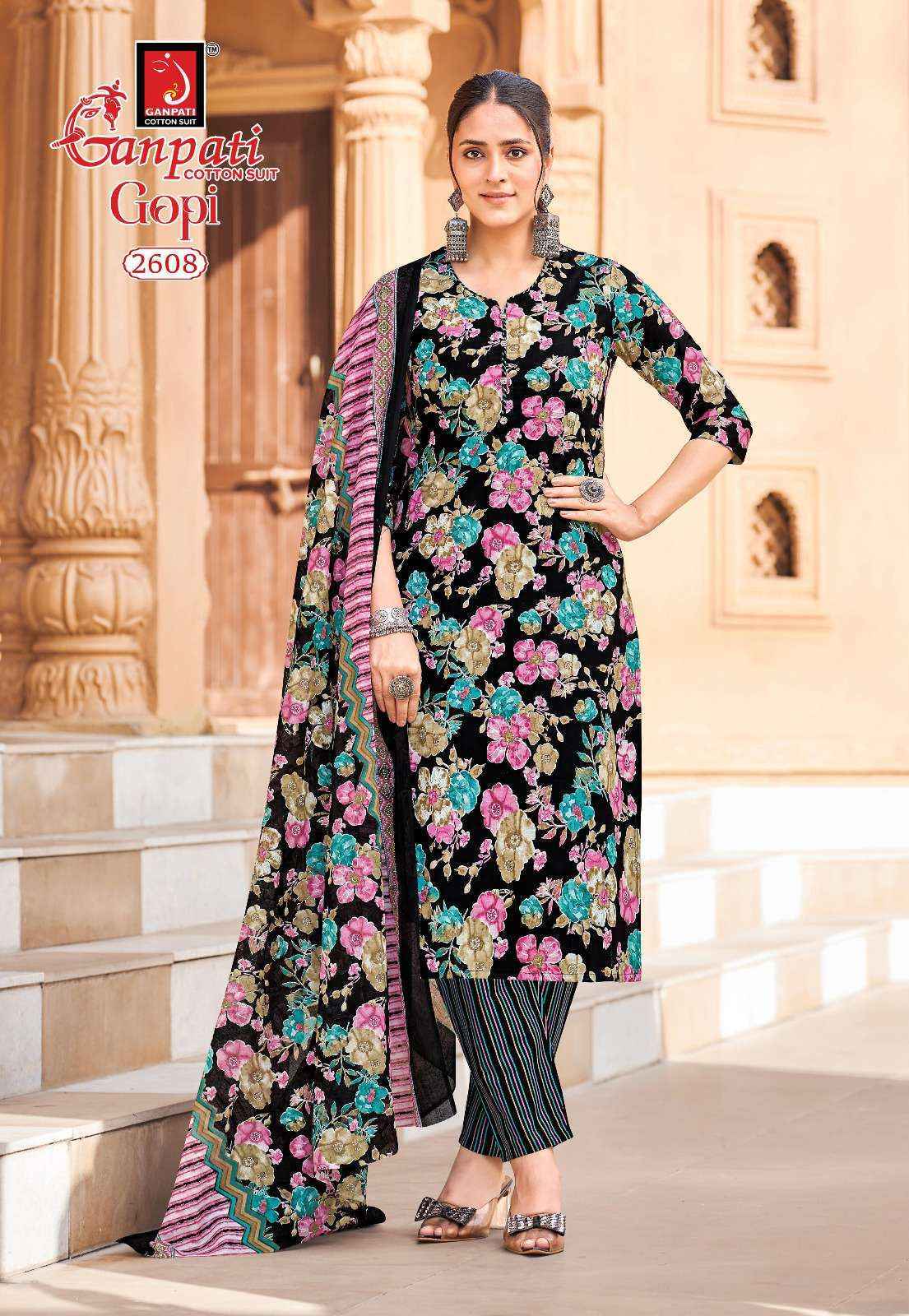 Ganpati Gopi Vol 15 Readymade Cotton Dress Wholesale Surat Rate ( 15 Pcs Catalog )