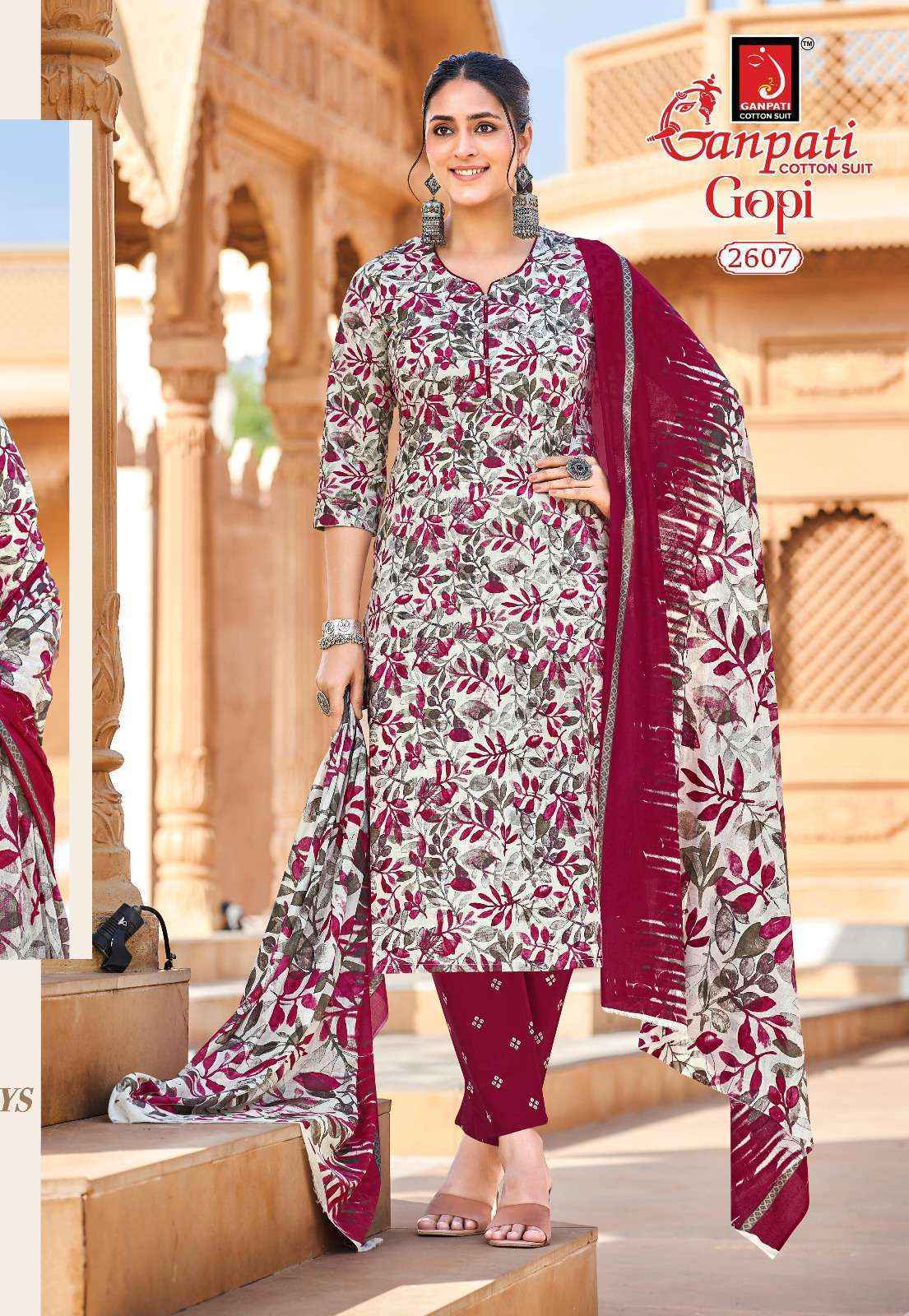 Ganpati Gopi Vol 15 Readymade Cotton Dress Wholesale Surat Rate ( 15 Pcs Catalog )