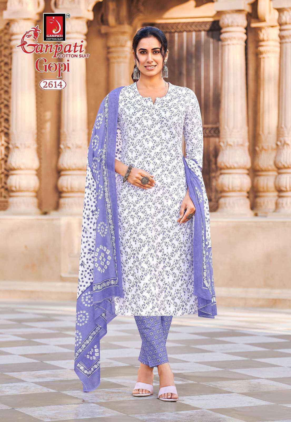 Ganpati Gopi Vol 15 Readymade Cotton Dress Wholesale Surat Rate ( 15 Pcs Catalog )