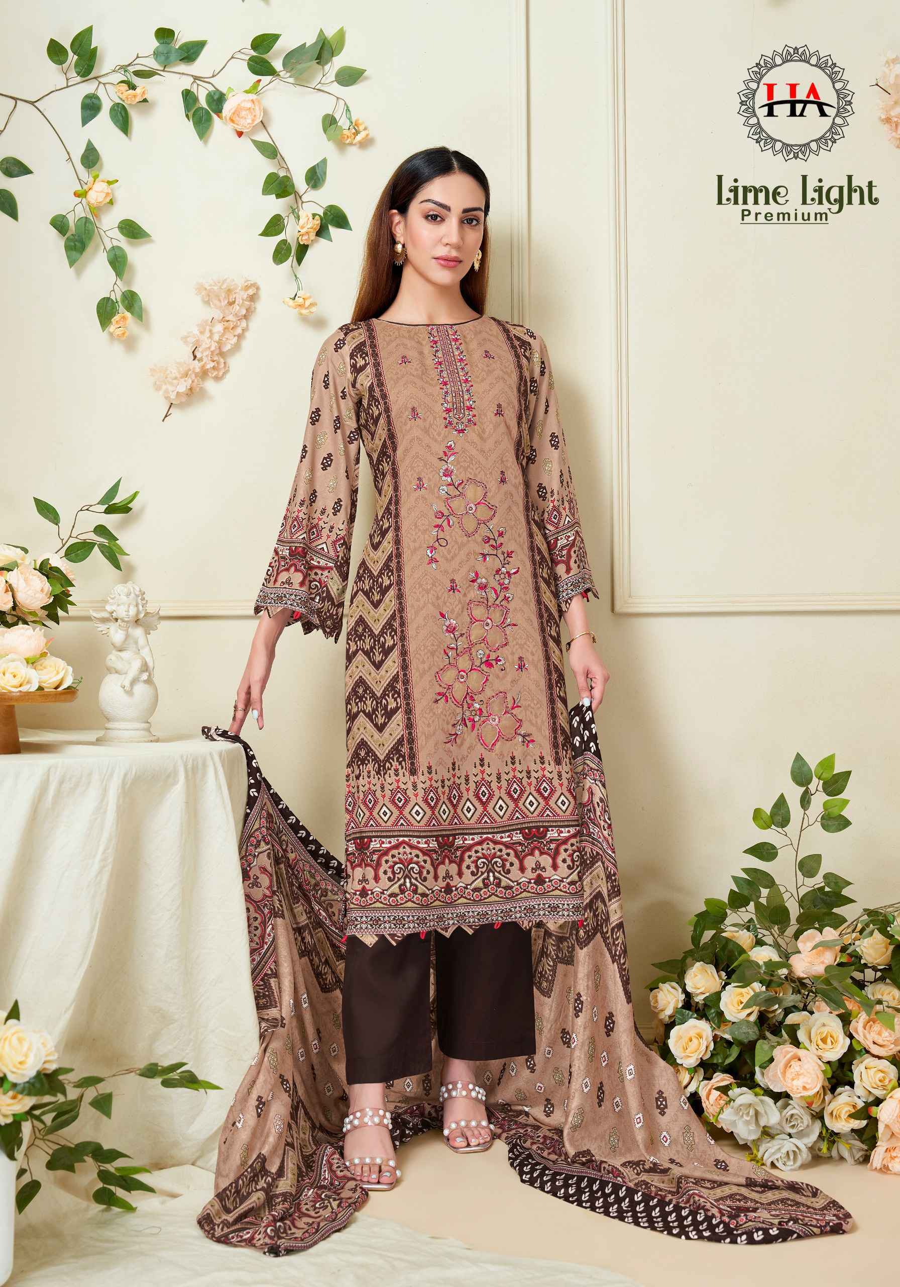 Harshit Fashion Lime Light Premium Viscose Reyon Dress Material _ Wholesale Clothing Supplier Surat ( 6 Pcs Catalog )
