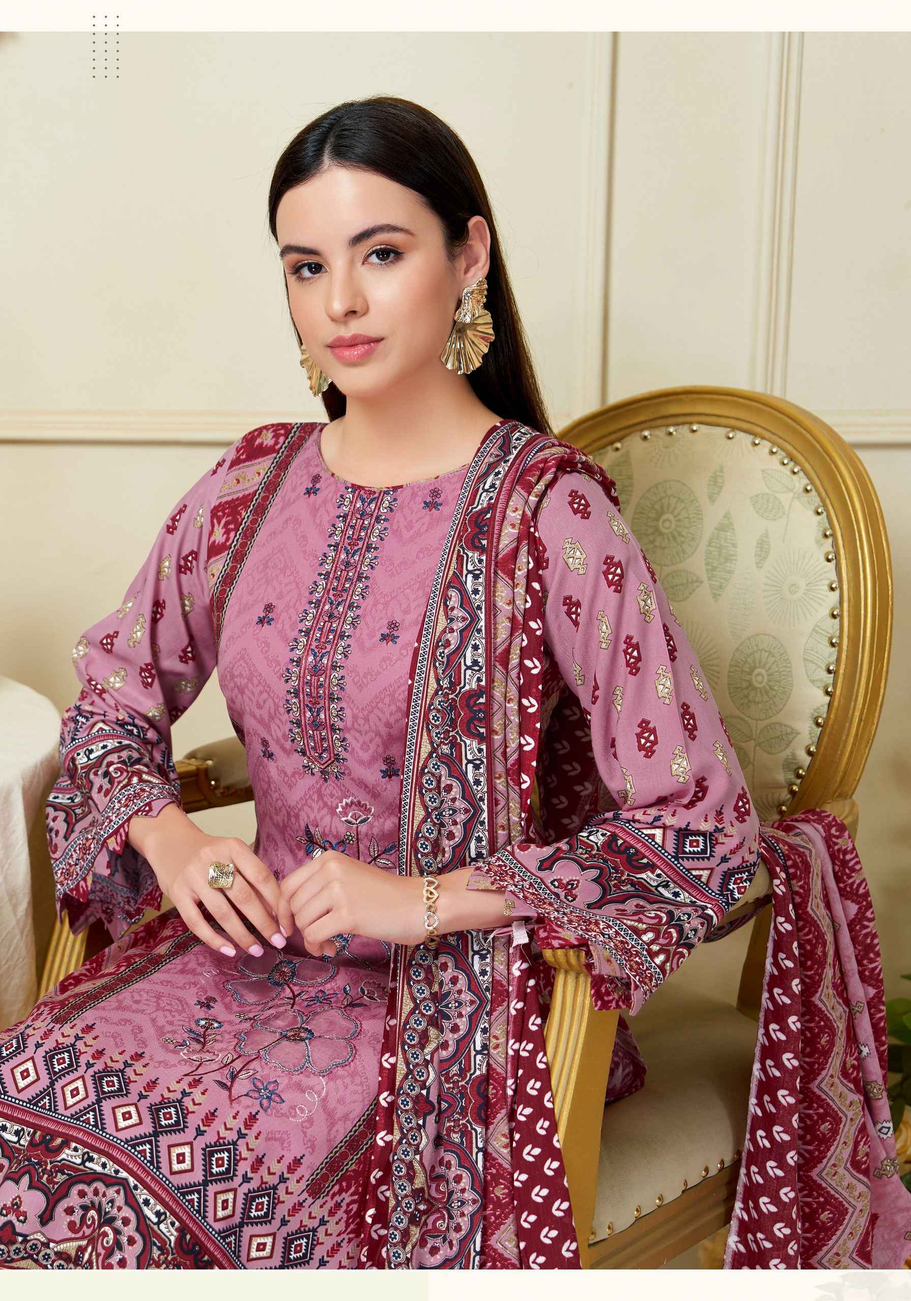 Harshit Fashion Lime Light Premium Viscose Reyon Dress Material _ Wholesale Clothing Supplier Surat ( 6 Pcs Catalog )