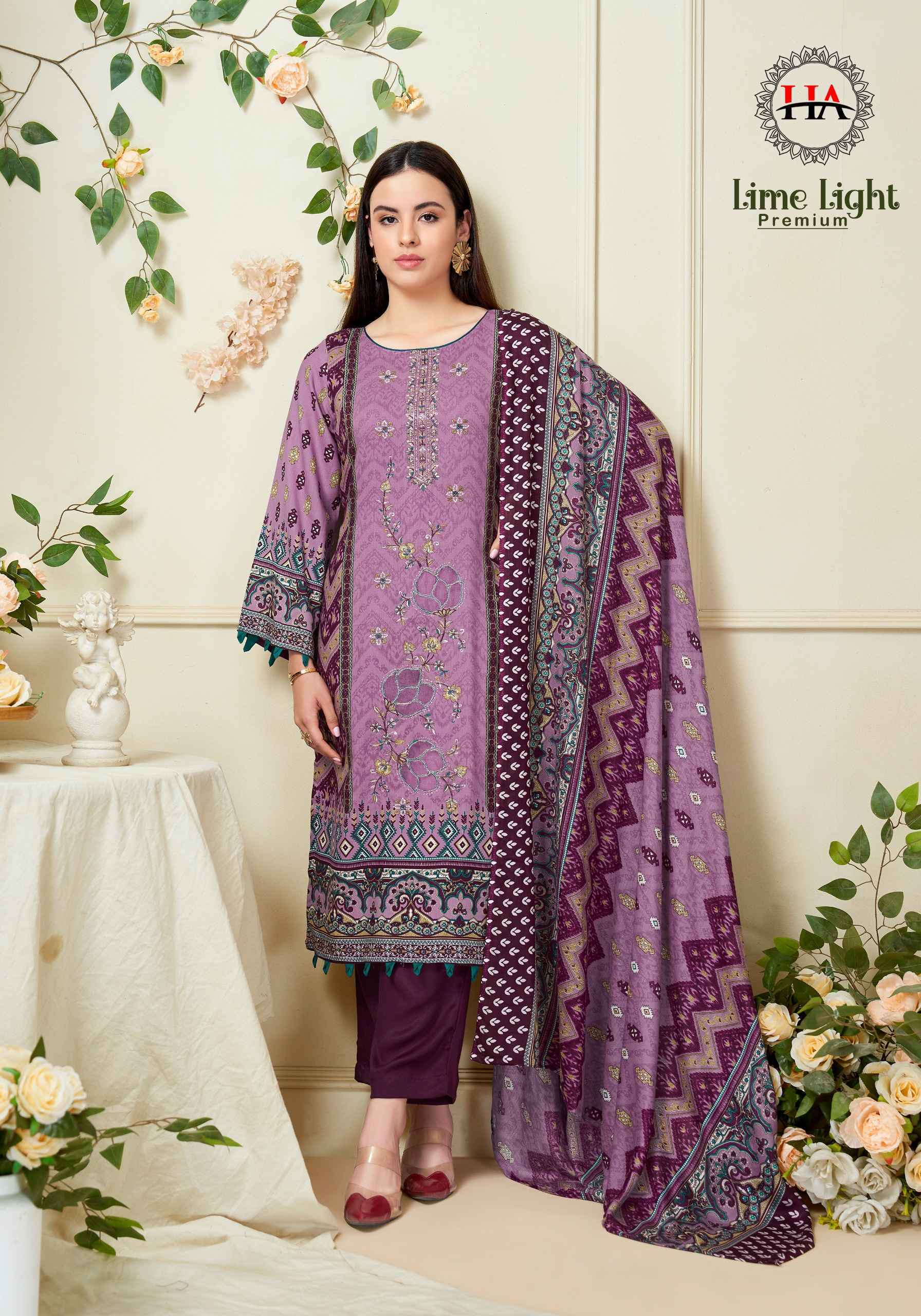 Harshit Fashion Lime Light Premium Viscose Reyon Dress Material _ Wholesale Clothing Supplier Surat ( 6 Pcs Catalog )