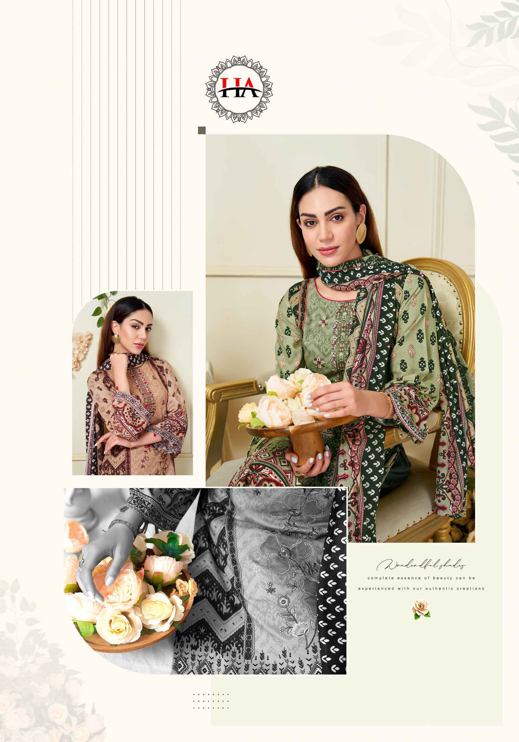 Harshit Fashion Lime Light Premium Viscose Reyon Dress Material _ Wholesale Clothing Supplier Surat ( 6 Pcs Catalog )
